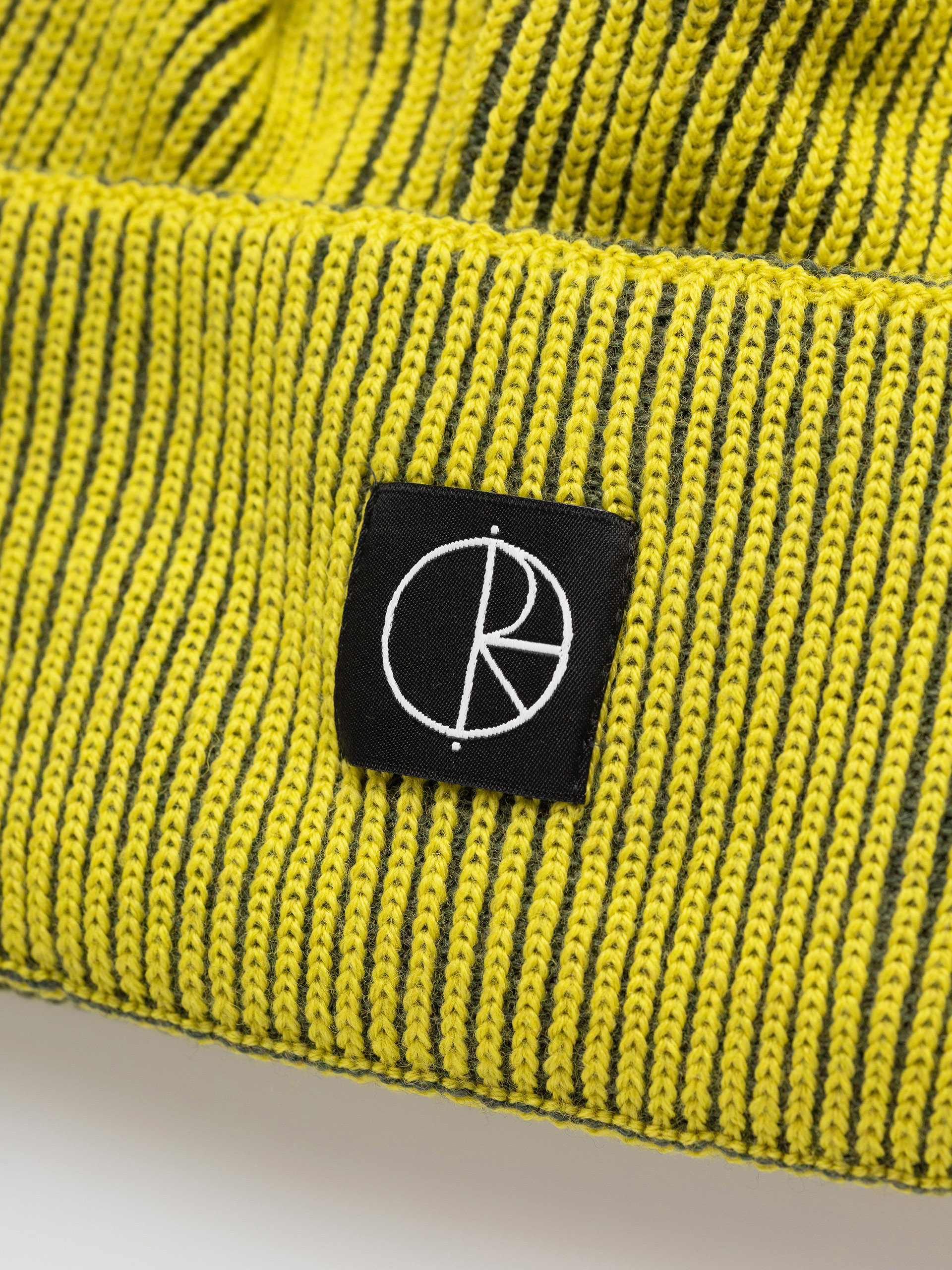 Căciulă Polar Skate Lines Merino (chartreuse/army green)