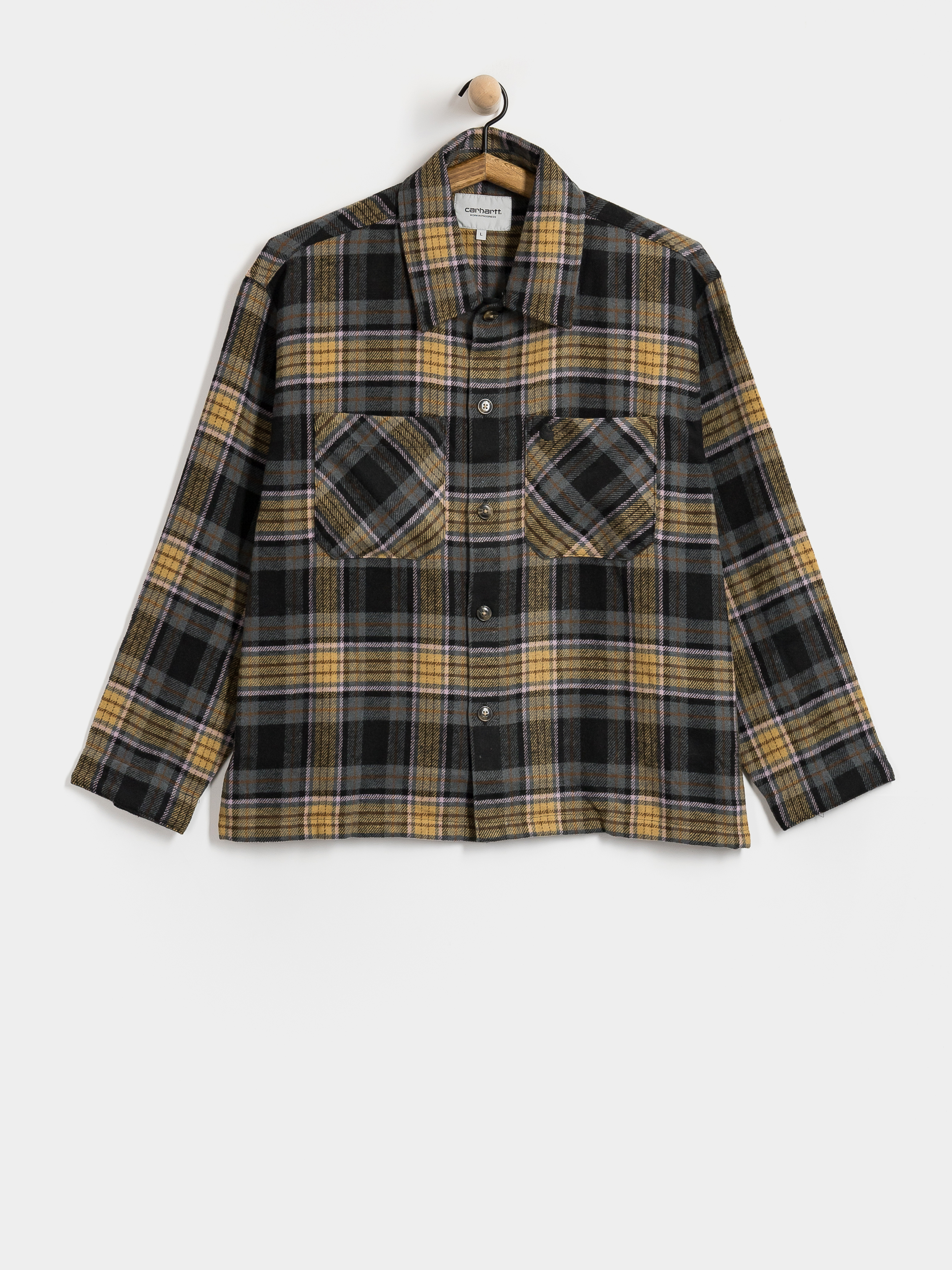 Cămașă Carhartt WIP Parson (parson check wip dusty h)