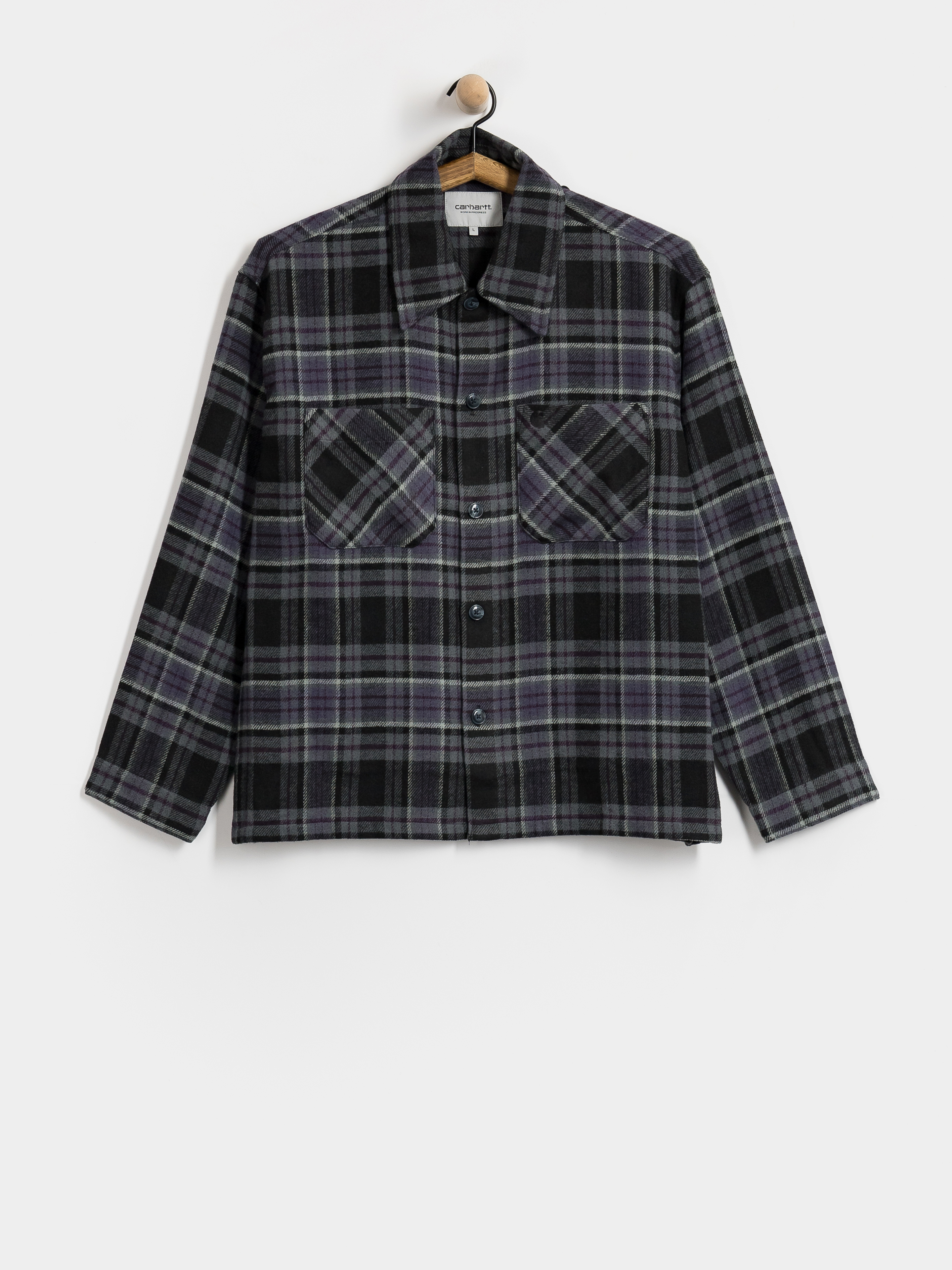 Cămașă Carhartt WIP Parson (parson check shady purple)