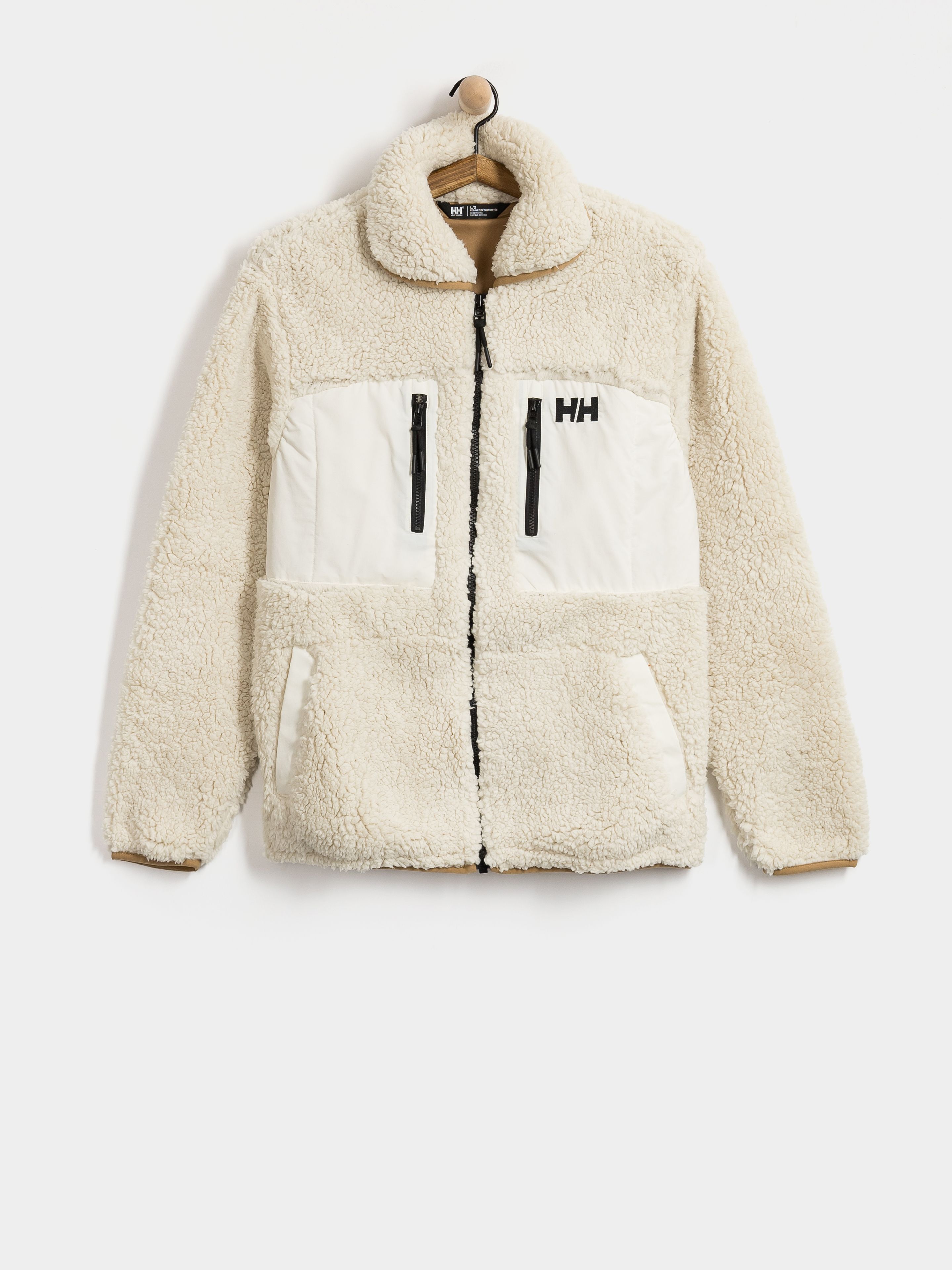 Pentru bărbați Hanorac din fleece Helly Hansen Moonlit Pile (cream)