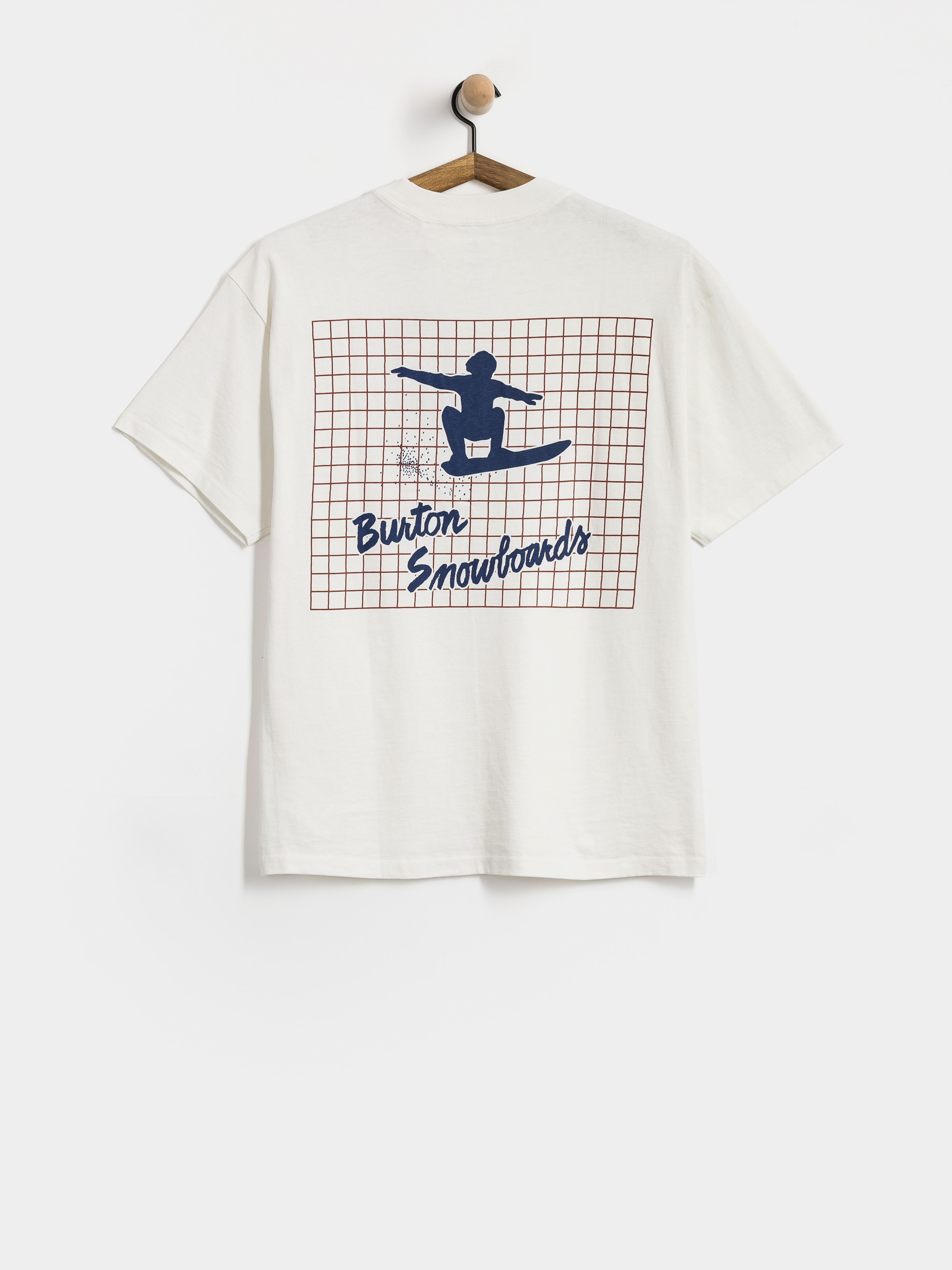 Tricou Burton 80s (stout white)