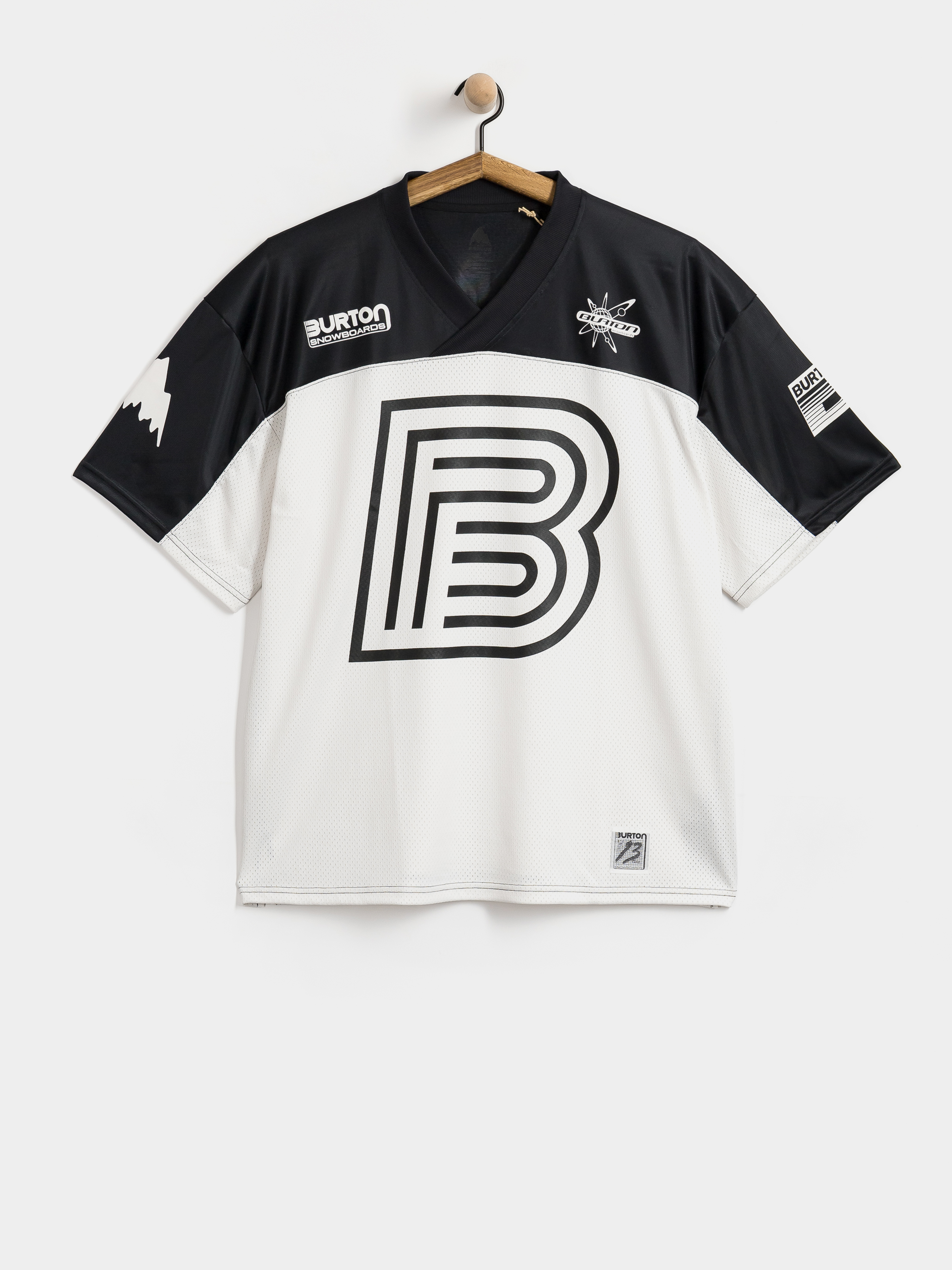 Tricou Burton X Zeb Jersey (stout white/true black)