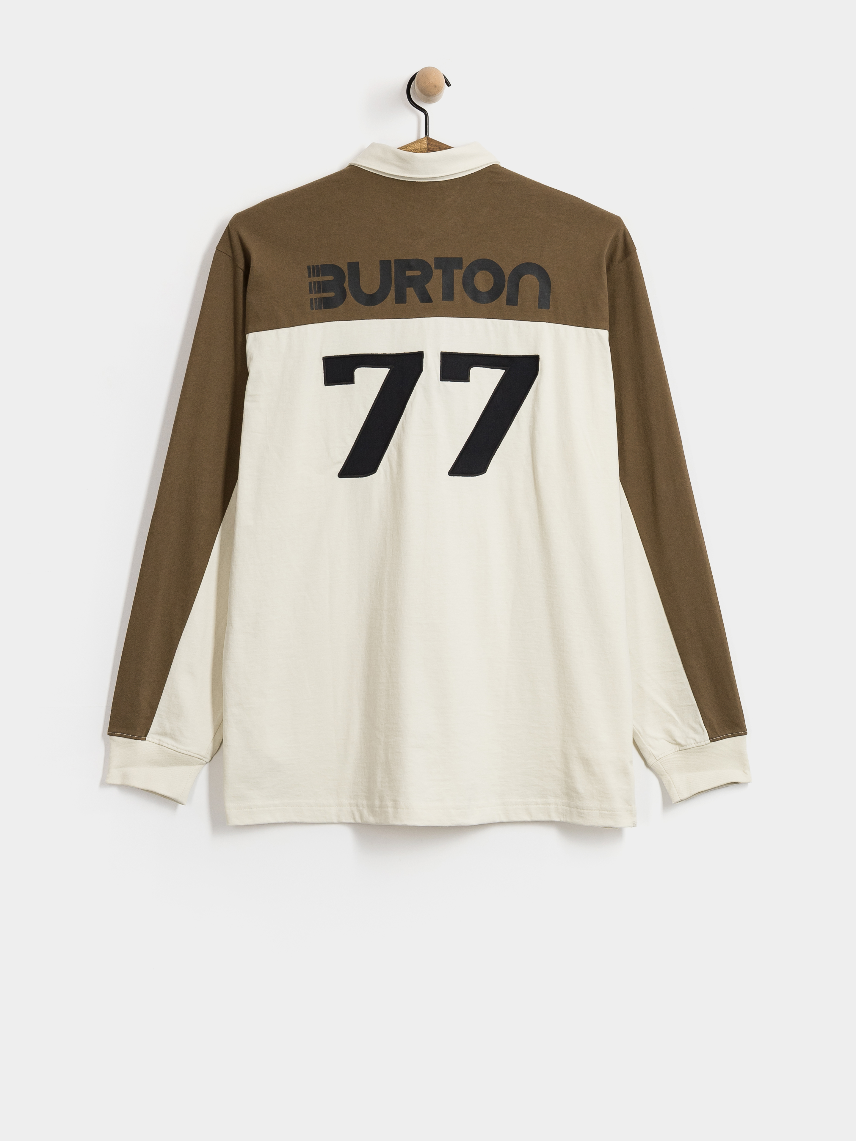 Longsleeve Burton X Zeb Rugby (lunar sand/earth ship brown)