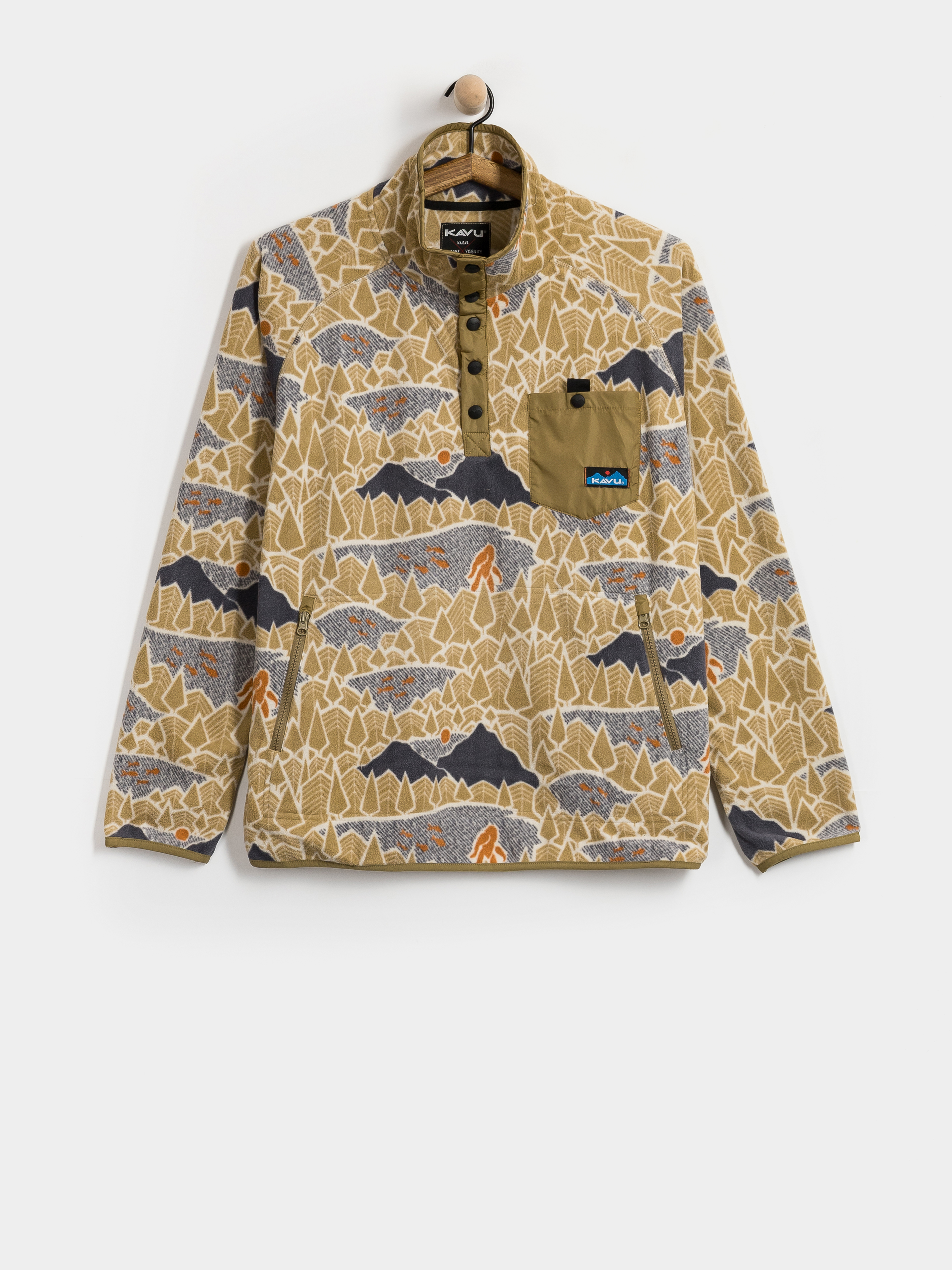Hanorac din fleece Kavu Teannaway (sasquatch sighting)