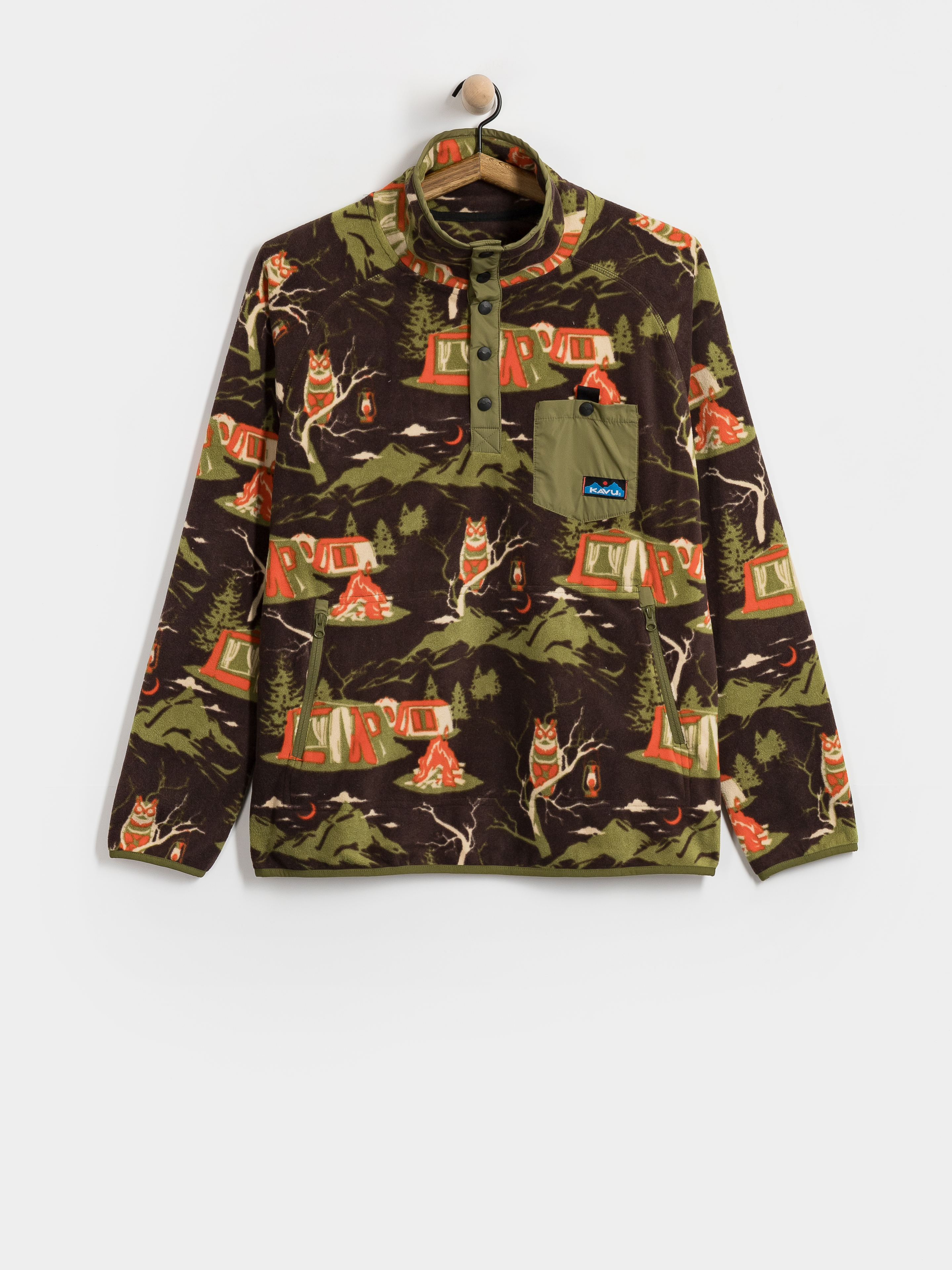 Pentru bărbați Hanorac din fleece Kavu Teannaway (night camp)
