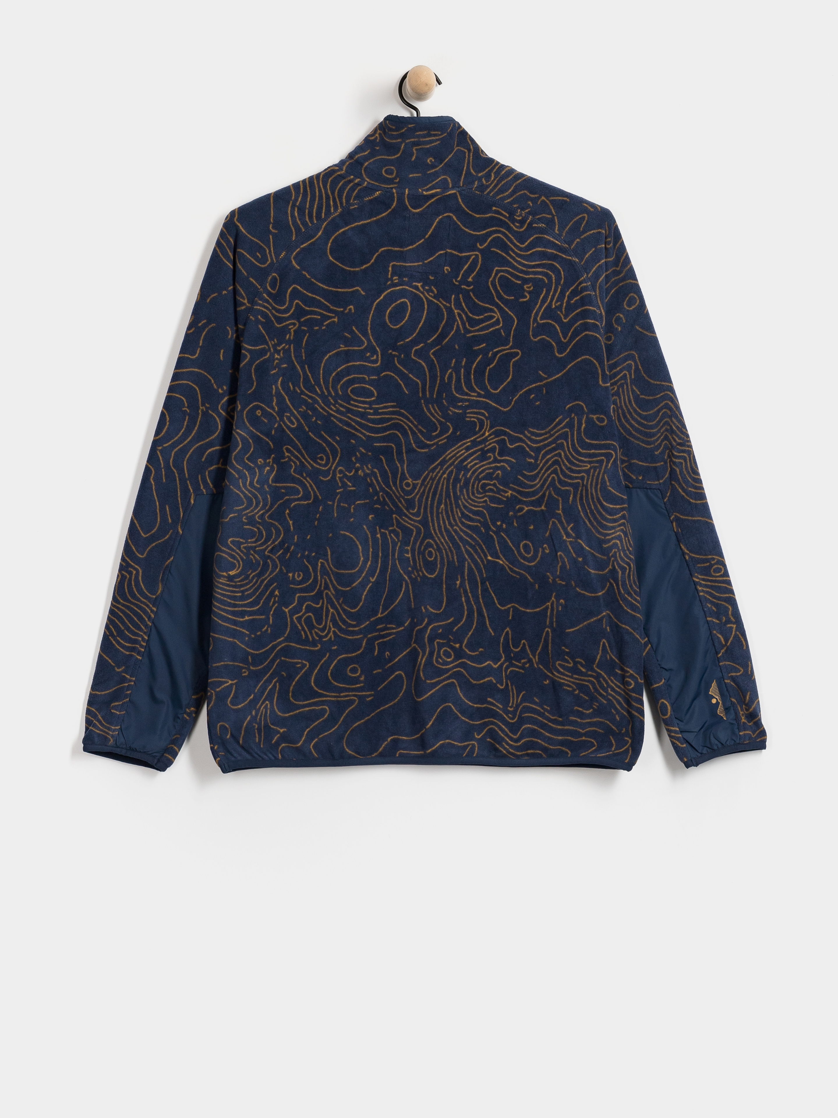 Pentru bărbați Hanorac din fleece Kavu Teannaway (blue water topo)