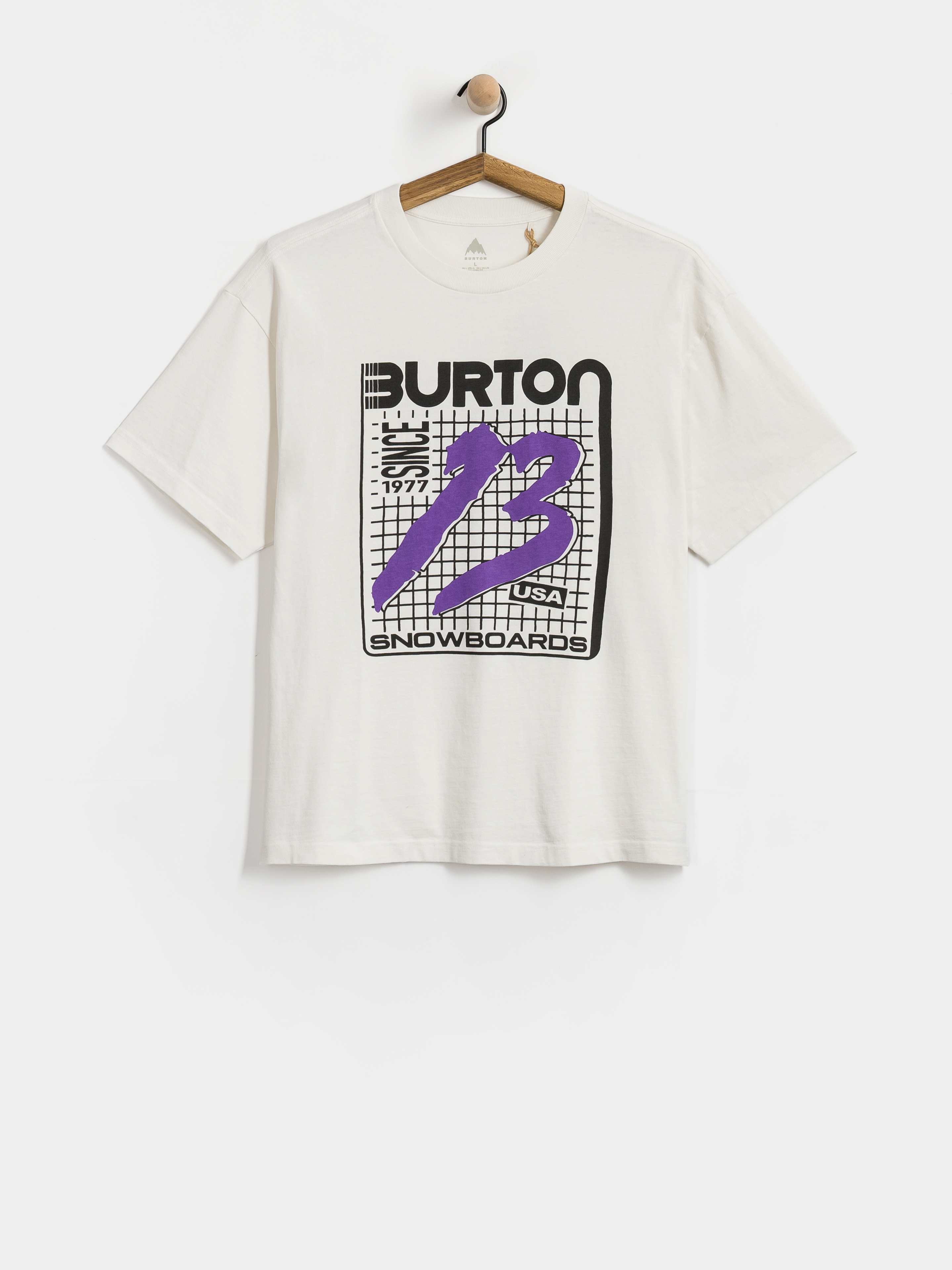 Tricou Burton X Zeb Standard (stout white)