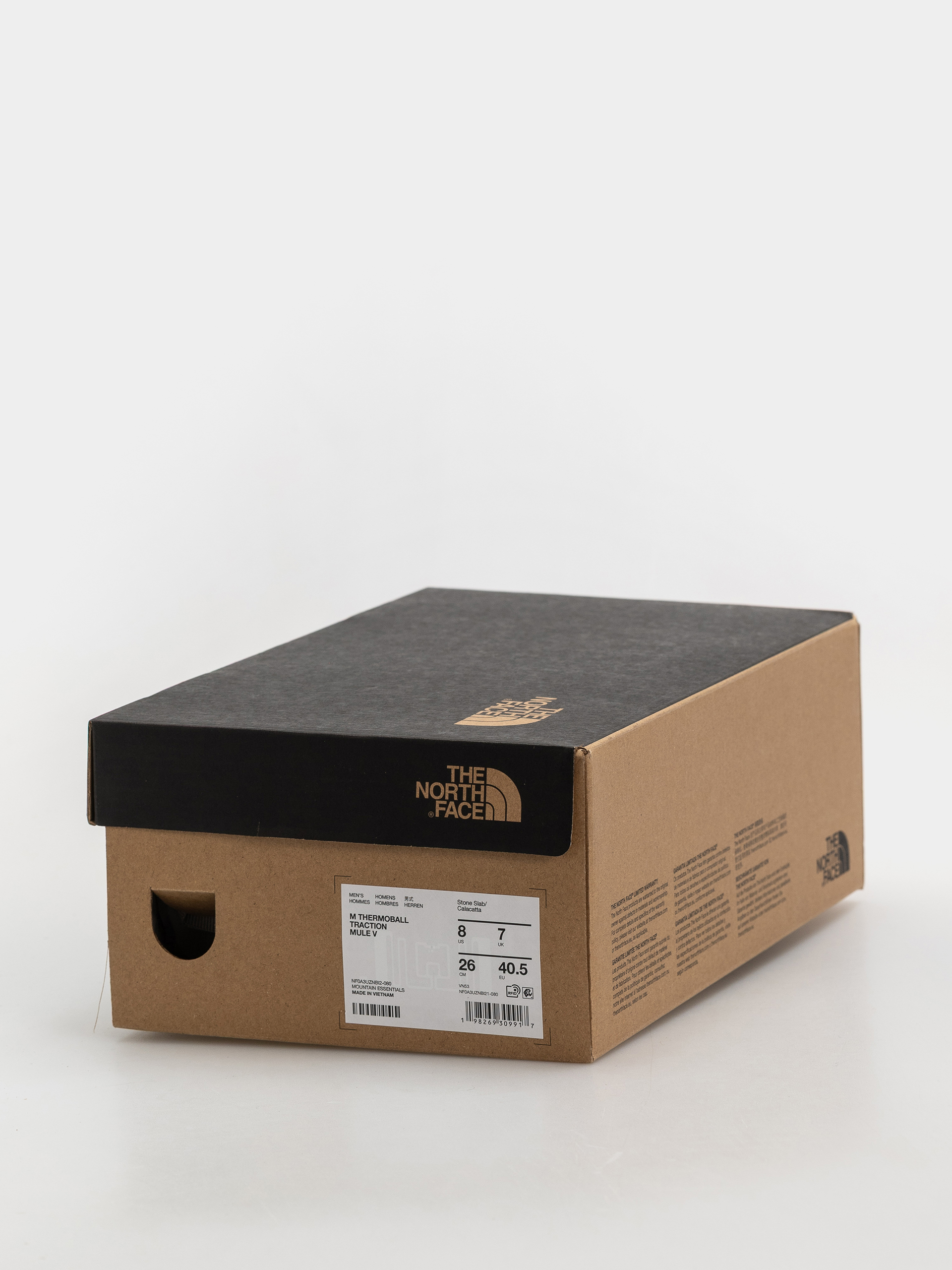 Pantofi The North Face Thermoball Traction Mule V (stone slab/calacatta)