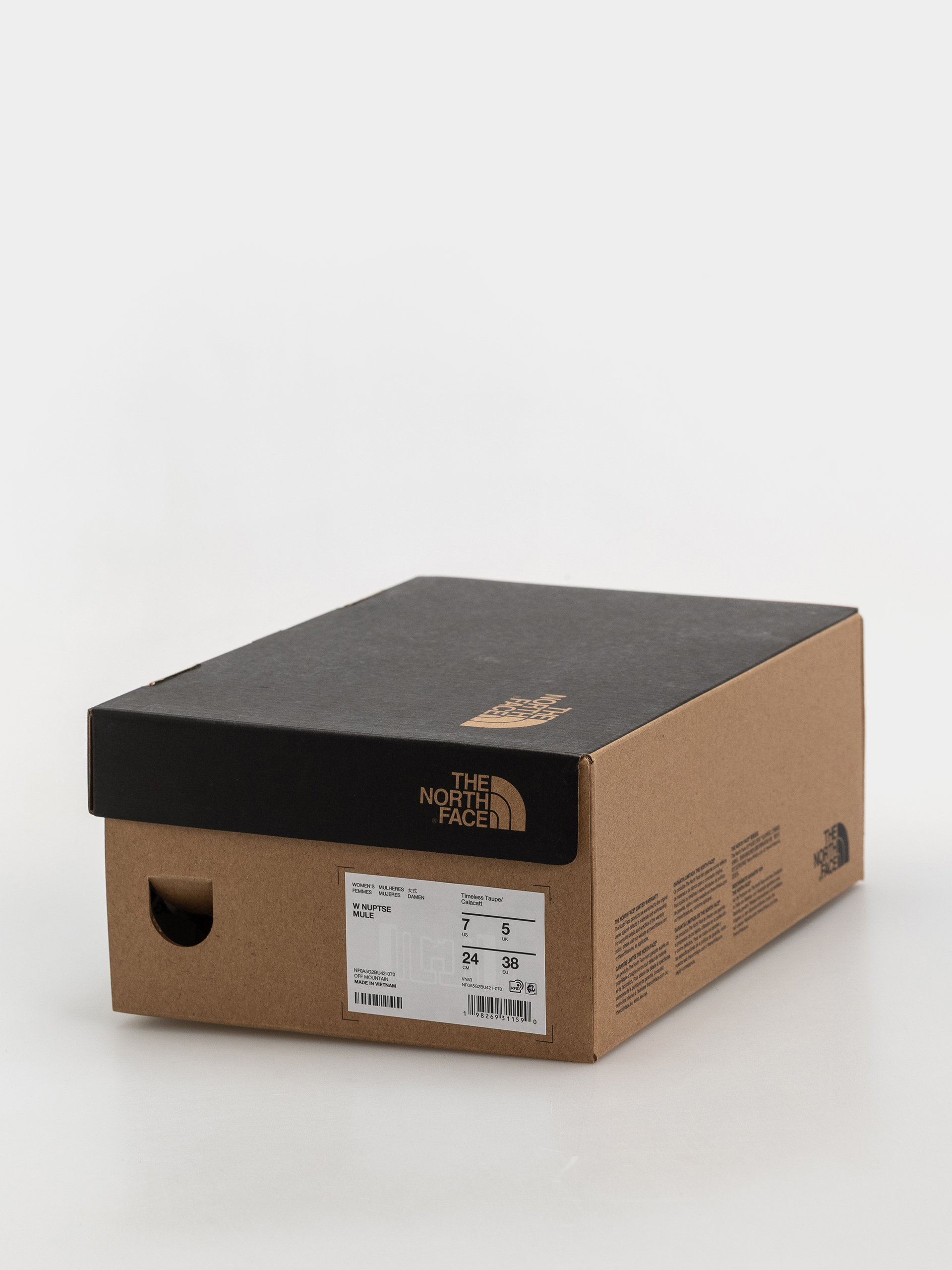 Pantofi The North Face Nuptse Mule Wmn (timeless taupe/calacatt)