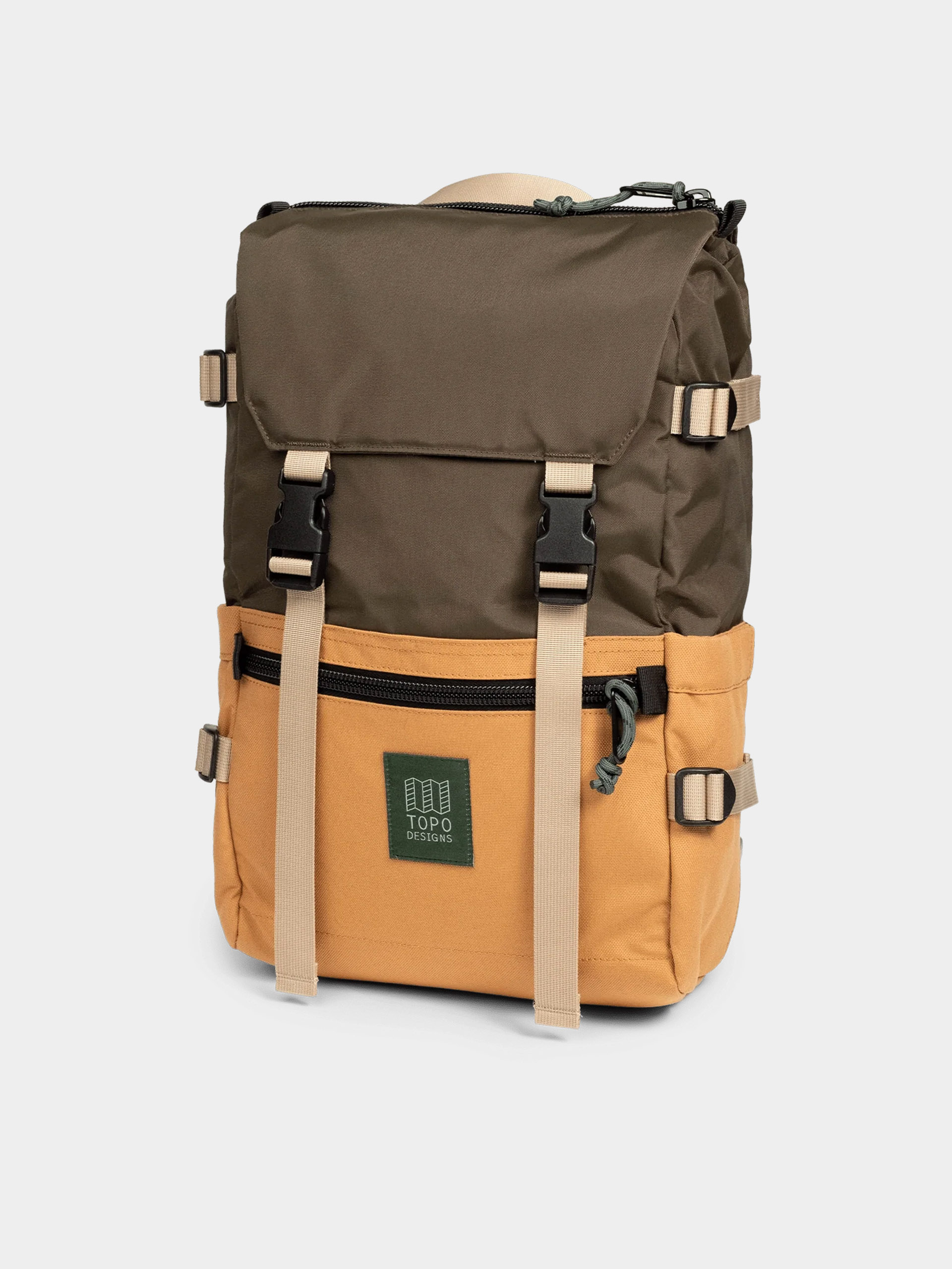 Rucsac Topo Designs Rover Pack Classic (woodland/brown oak)