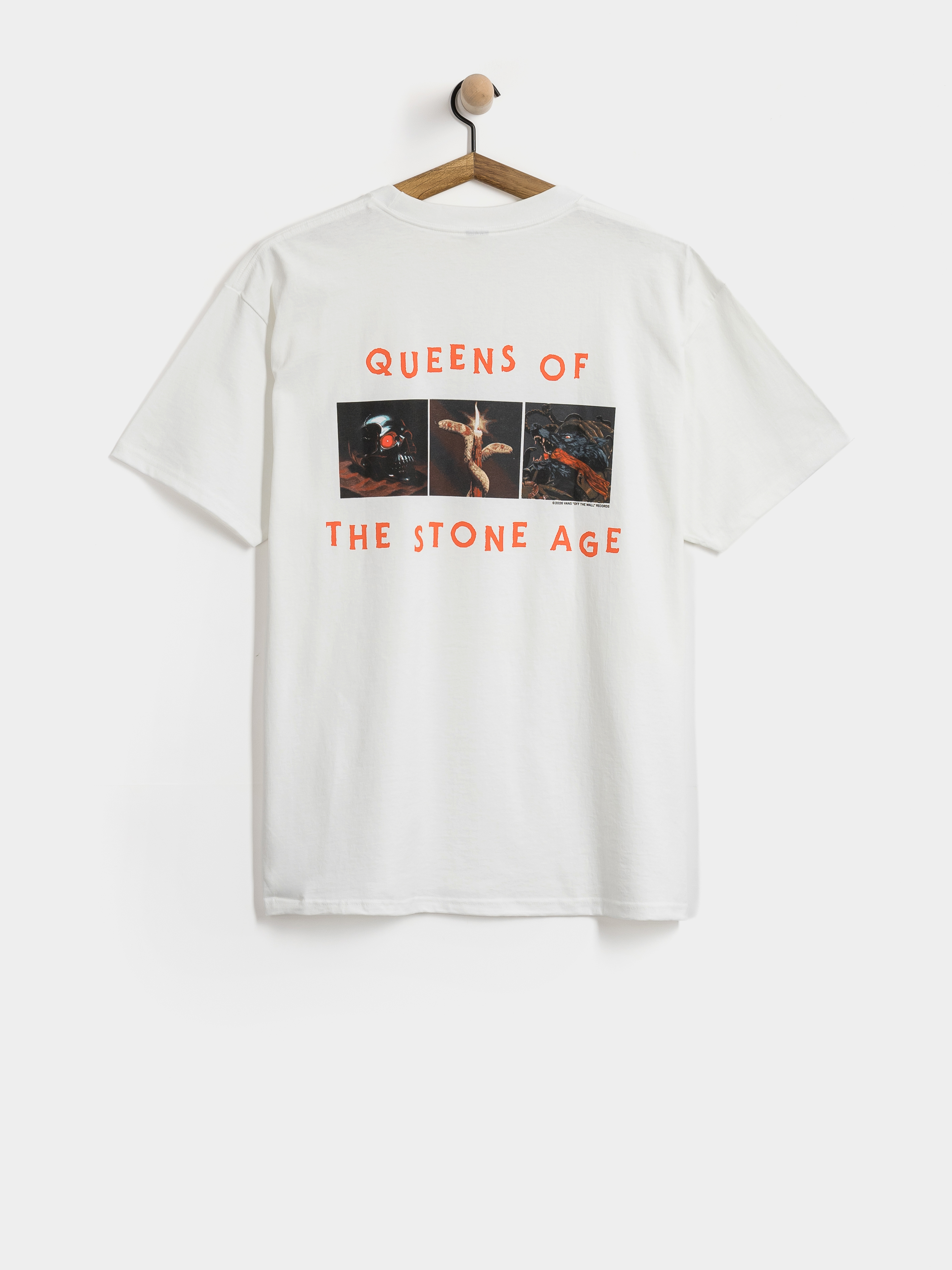 Tricou Vans Queens Of The Stone Age (white)