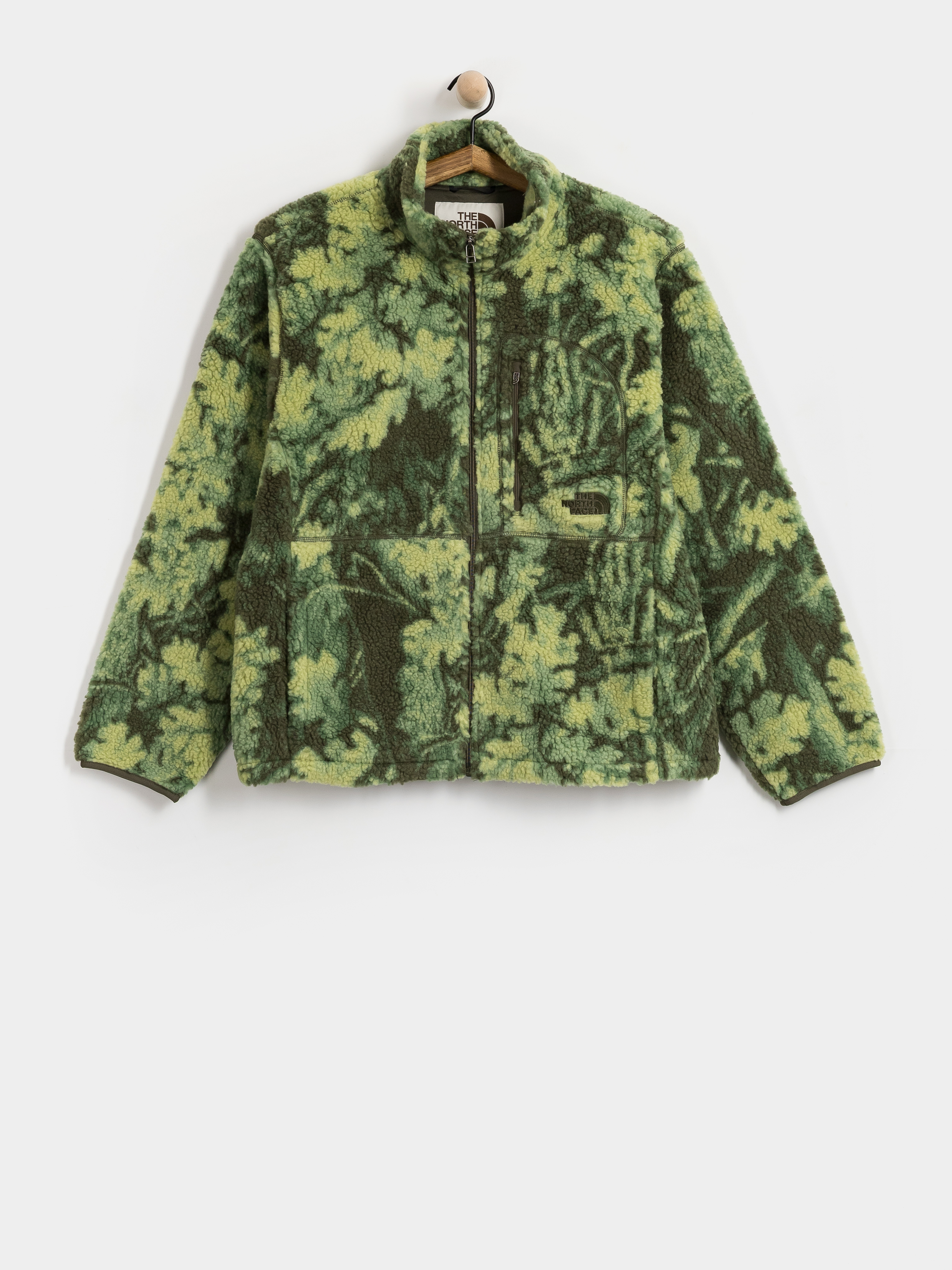 Geacu0103 The North Face Extreme Pile 2 Print (new taupe green yosemit)
