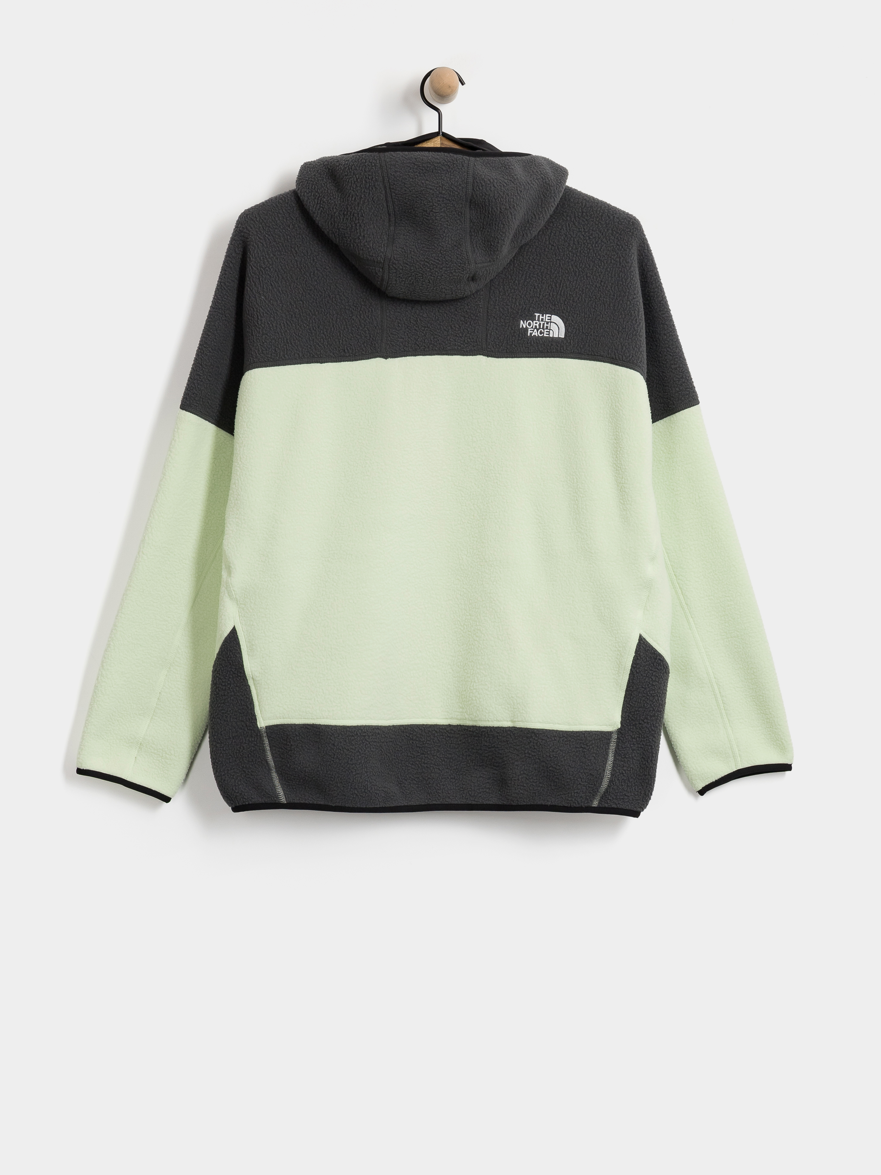 Hanorac The North Face Nse Full Zip Mask Fleece (calcified lime/anthraci)