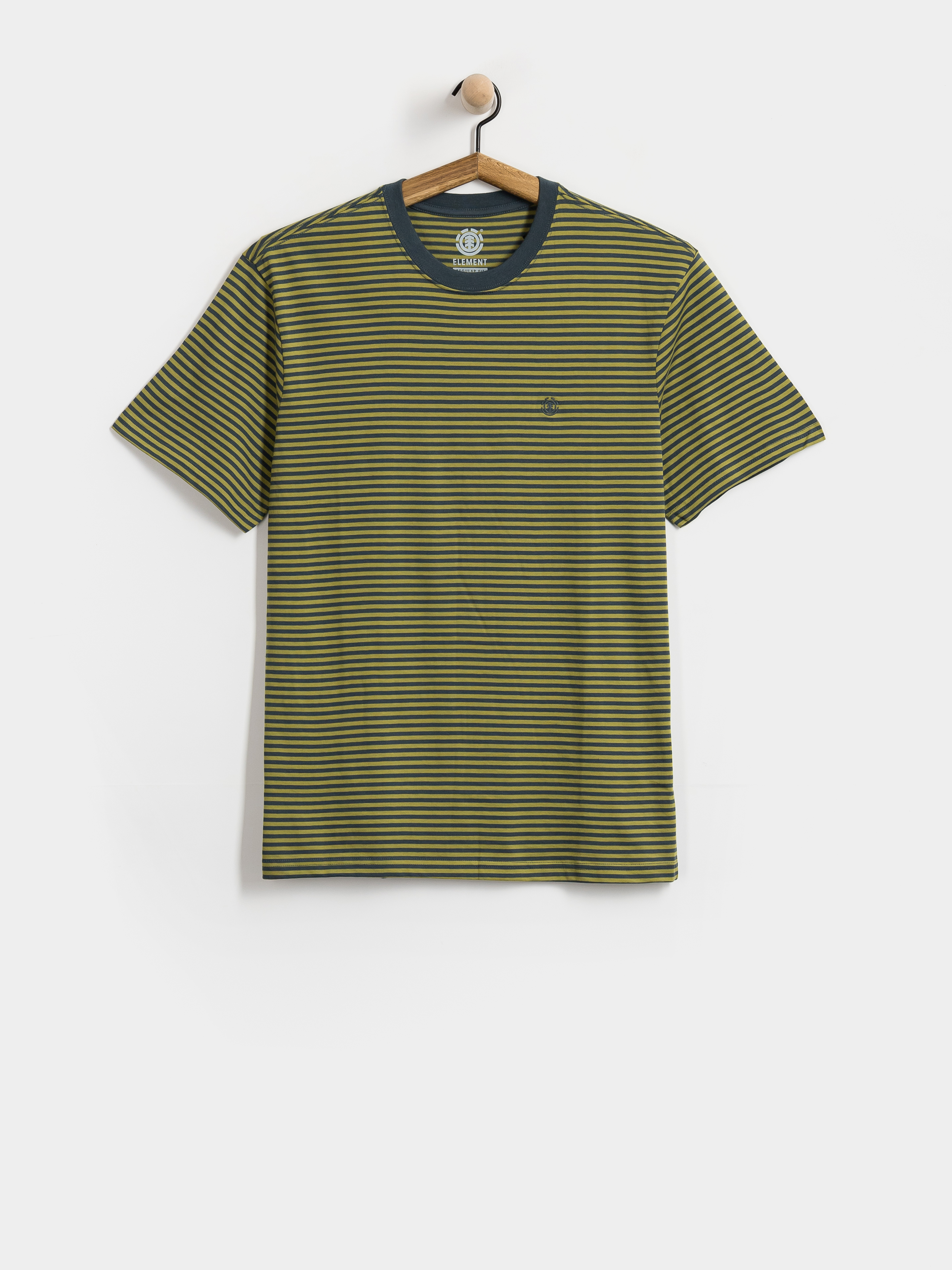 Tricou Element Icon Embroidery (darkslate/greenolive)