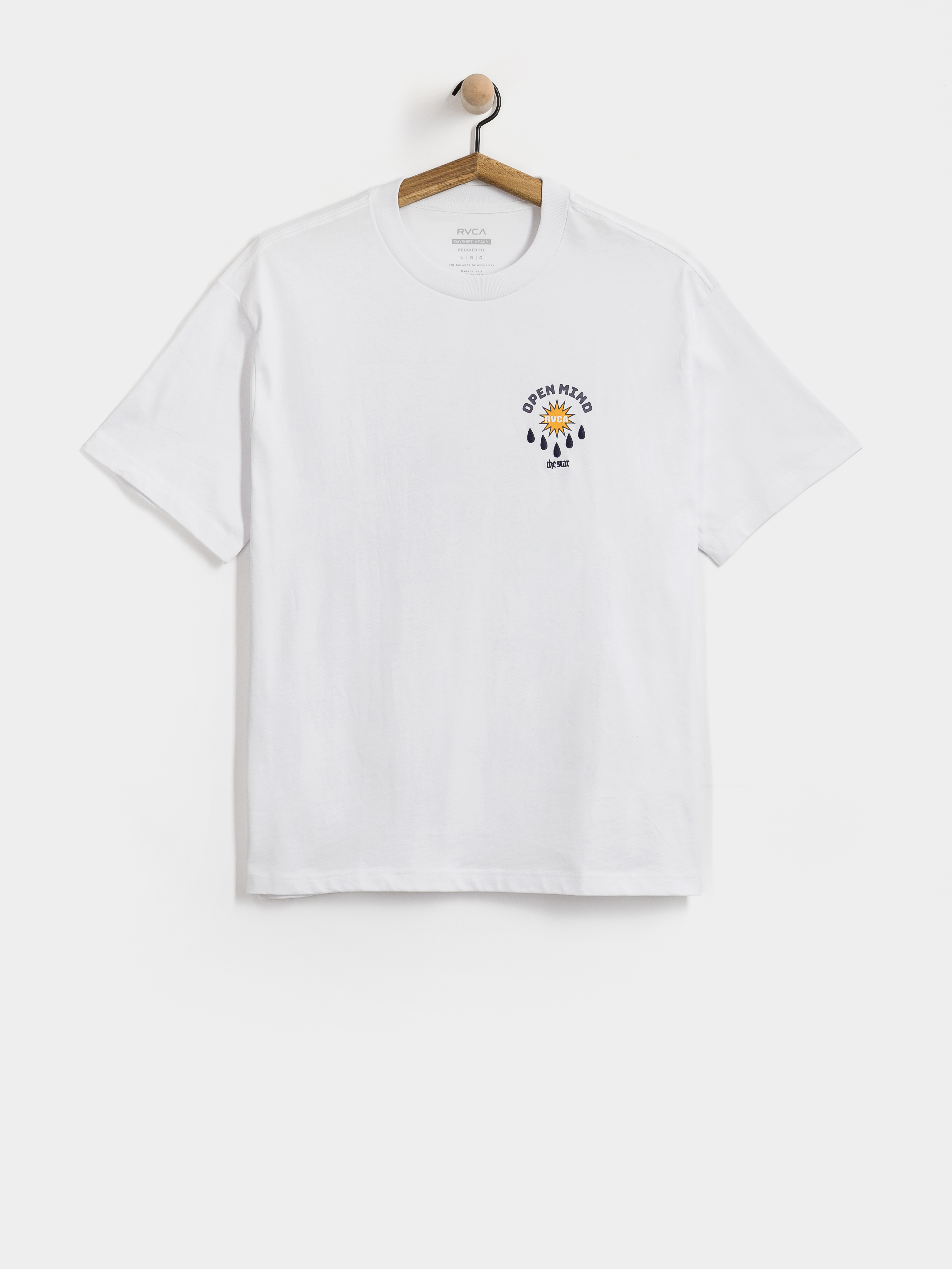 Tricou RVCA The Stars (white)