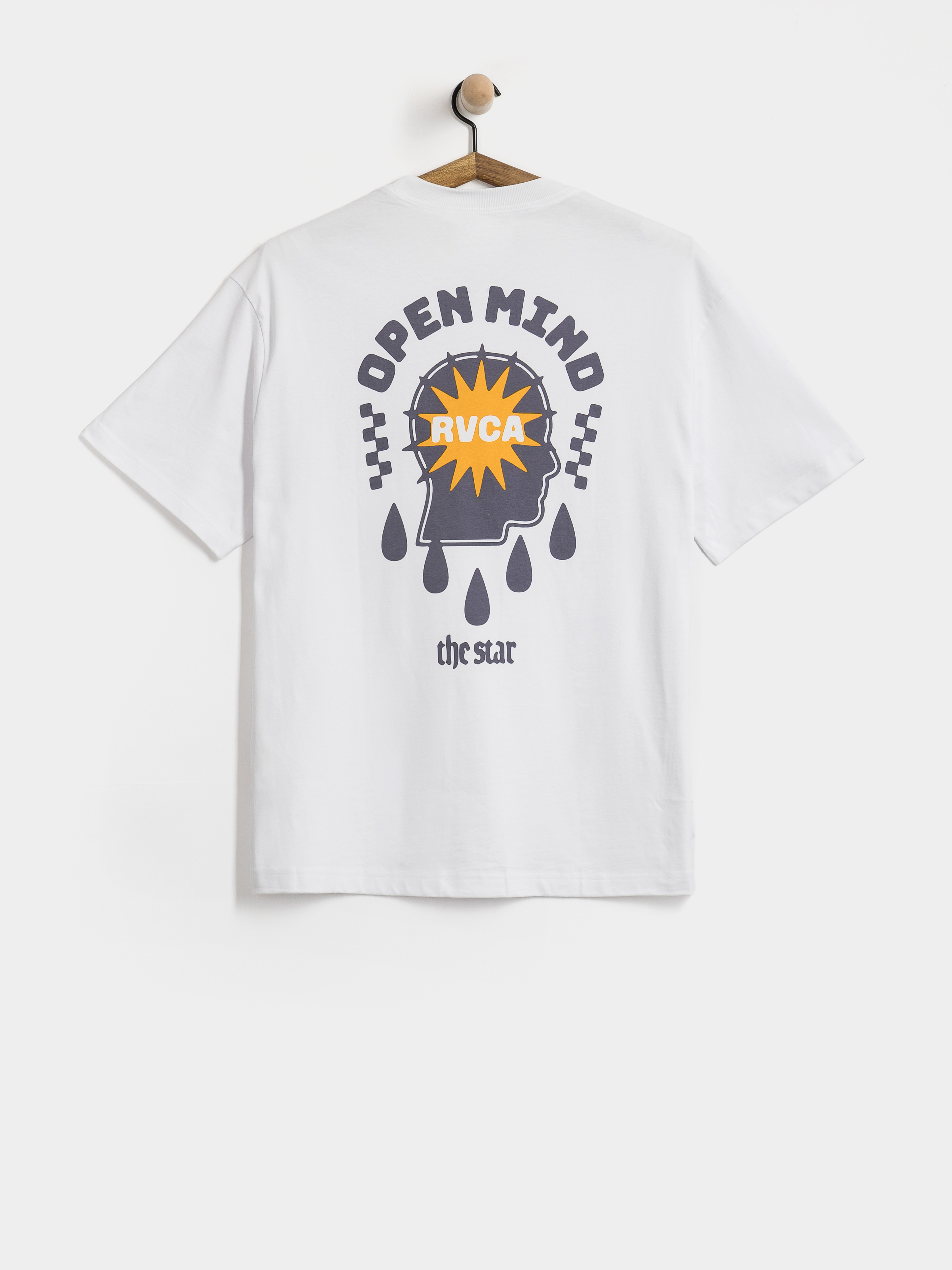 Tricou RVCA The Stars (white)
