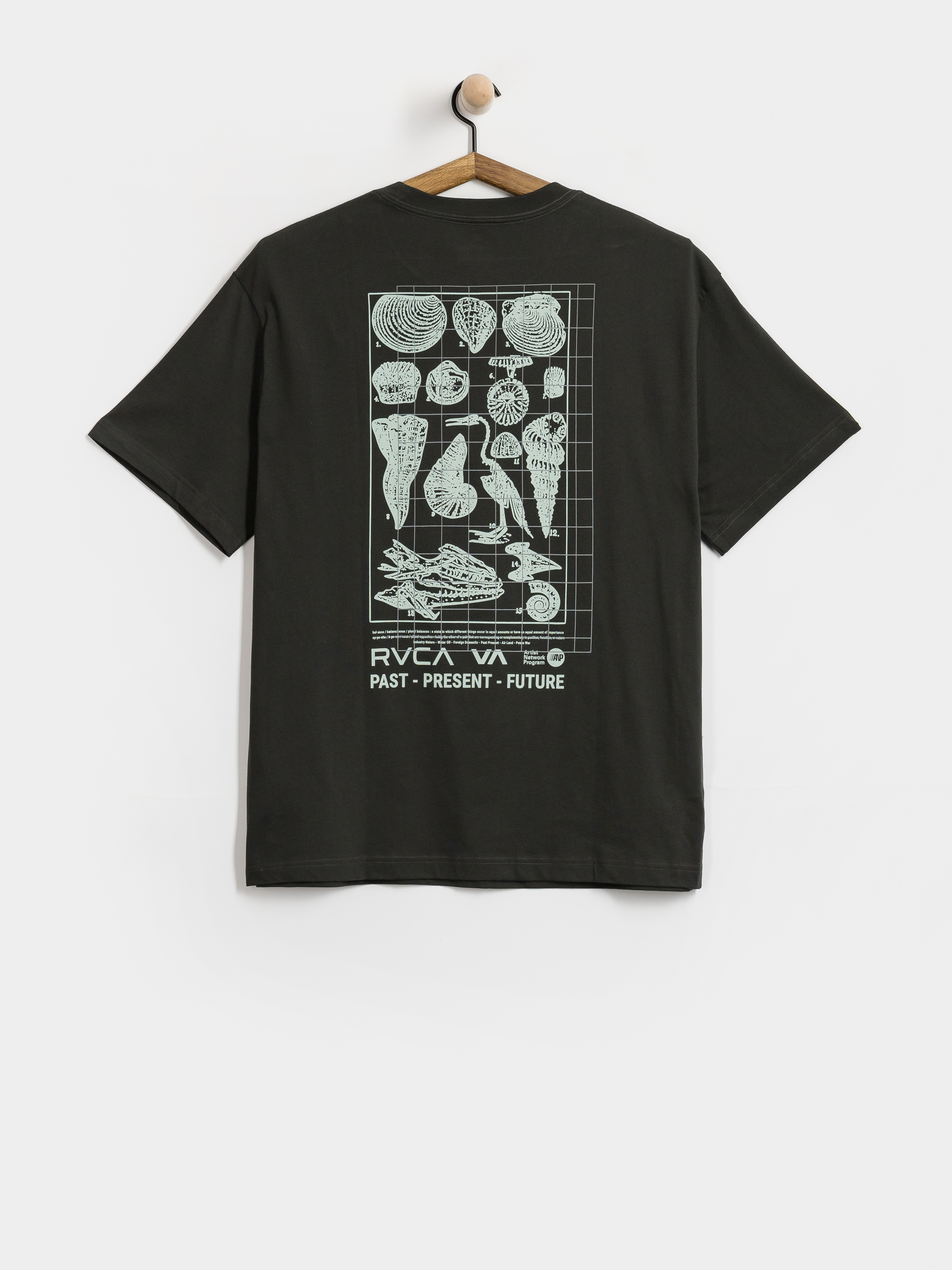 Tricou RVCA Crustaceous (pirate black)