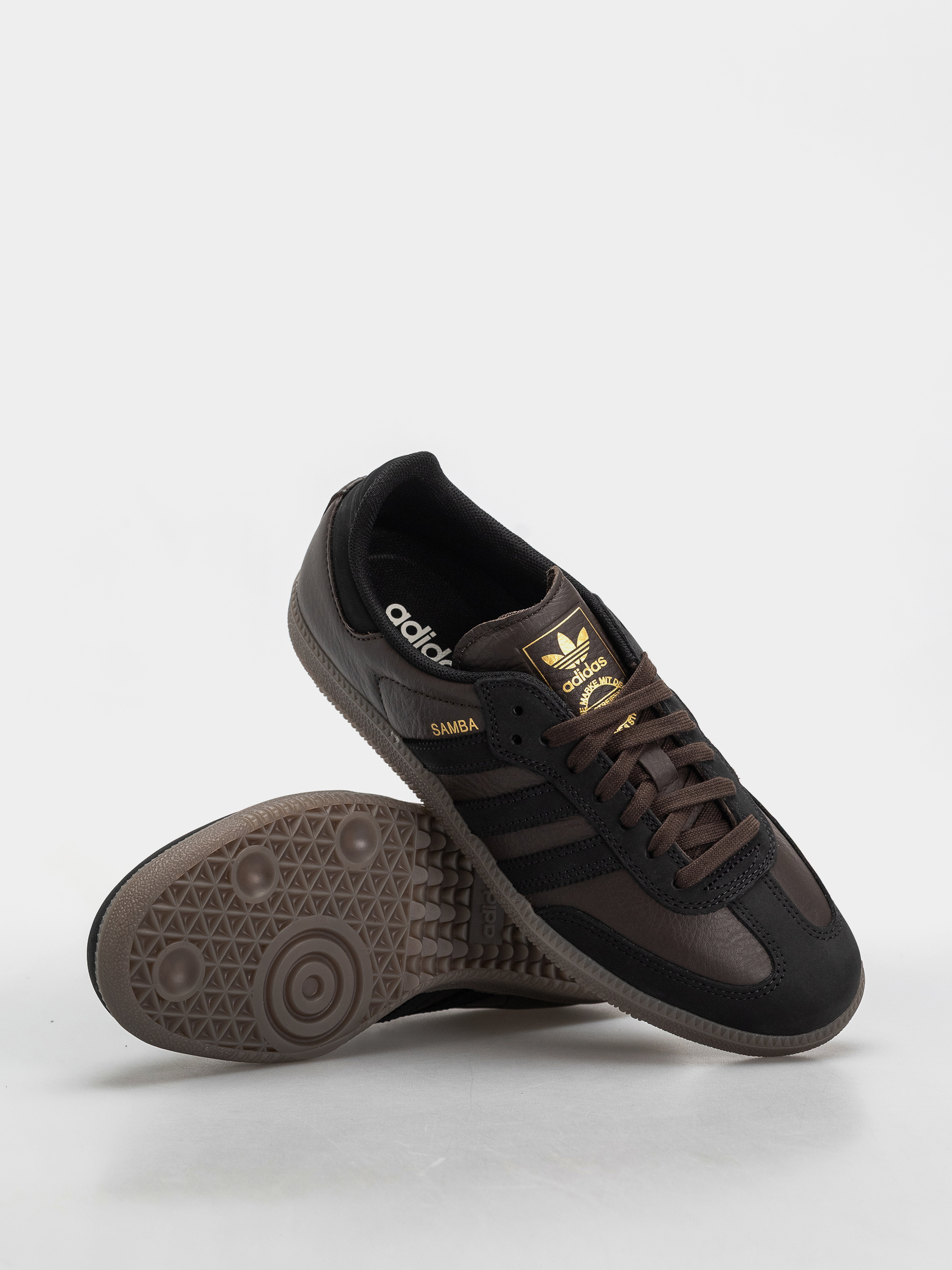 Pantofi adidas Samba Adv (dbrown/cblack/gum5)