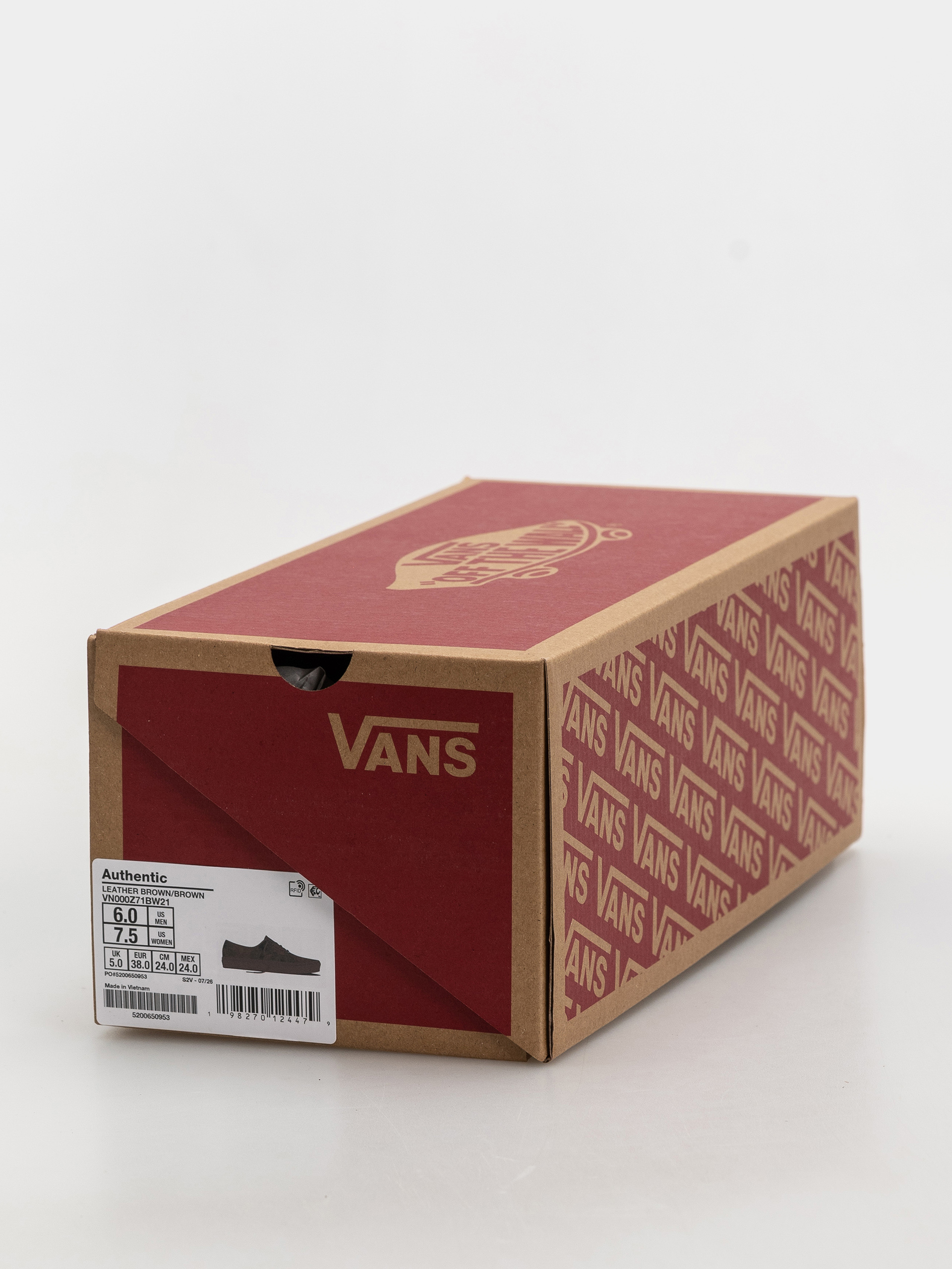 Pantofi Vans Authentic (brown/brown)