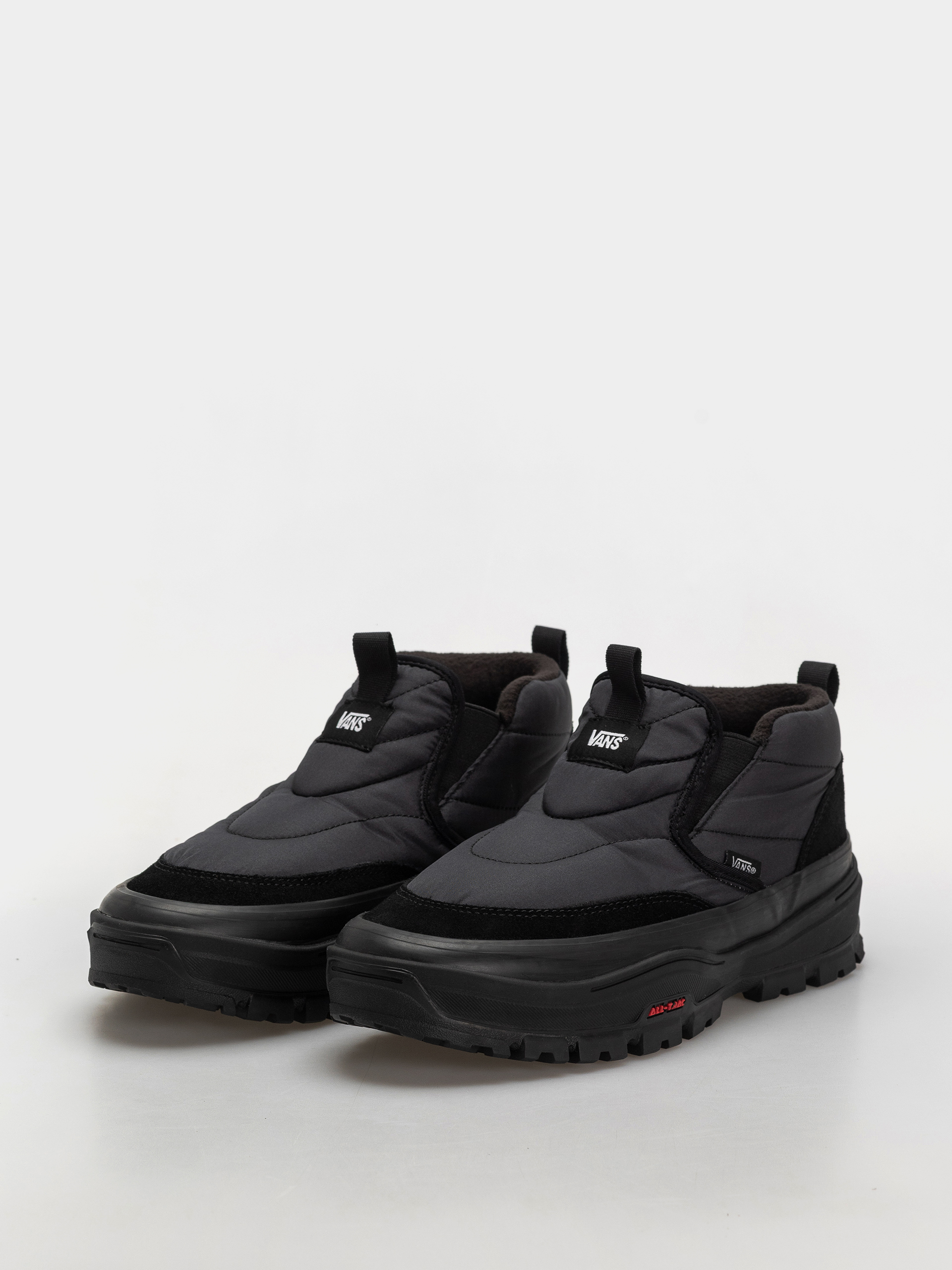 Pantofi Vans Mid Slip Puff (black/black)