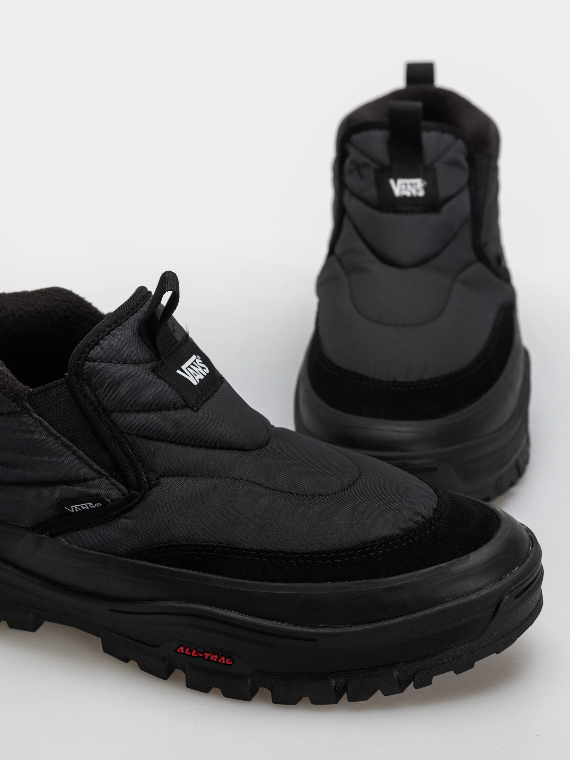 Pantofi Vans Mid Slip Puff (black/black)