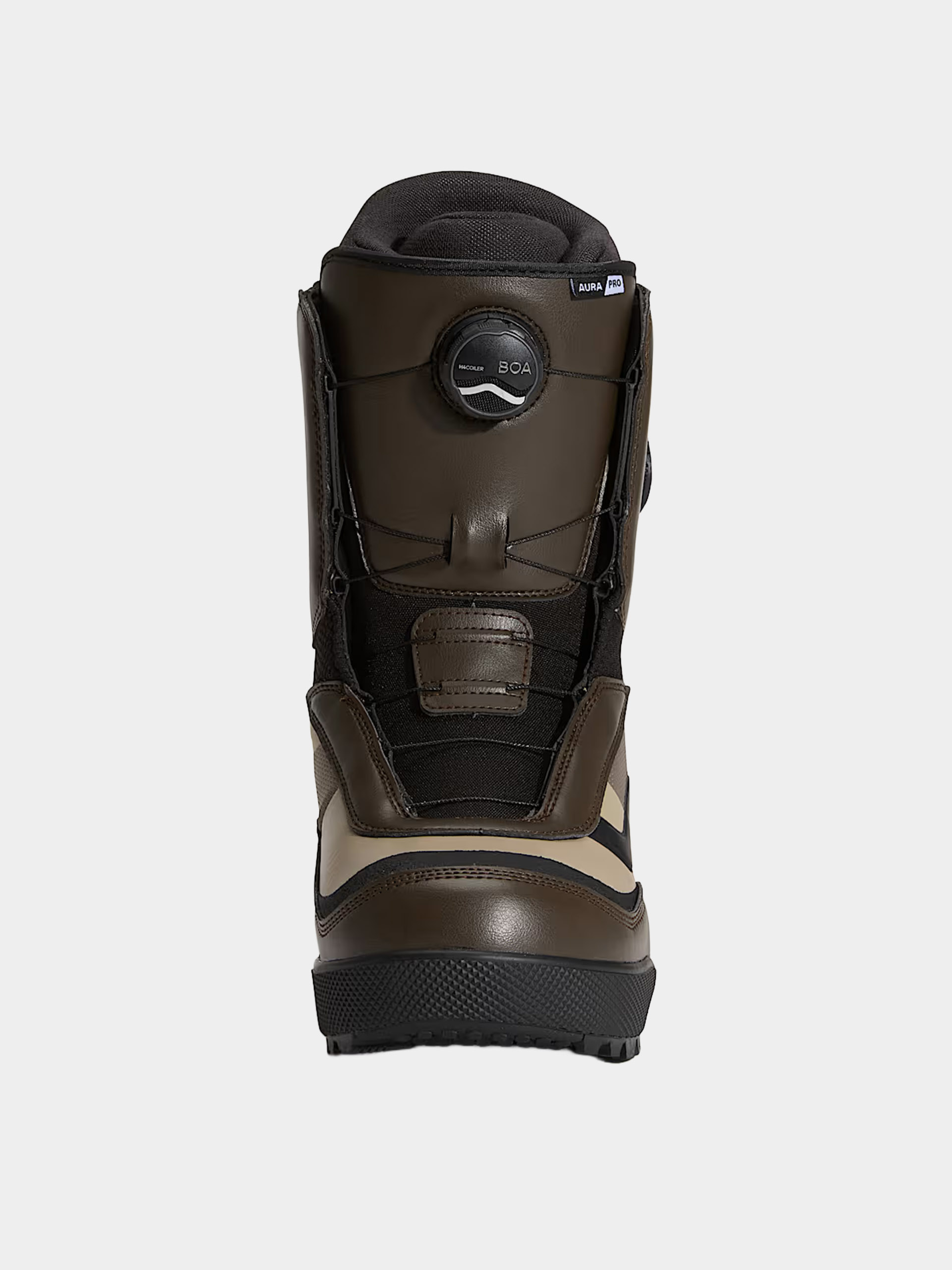 Pentru bărbați Încălțăminte pentru snowboard Vans Aura Pro 2.0 (coal brown)