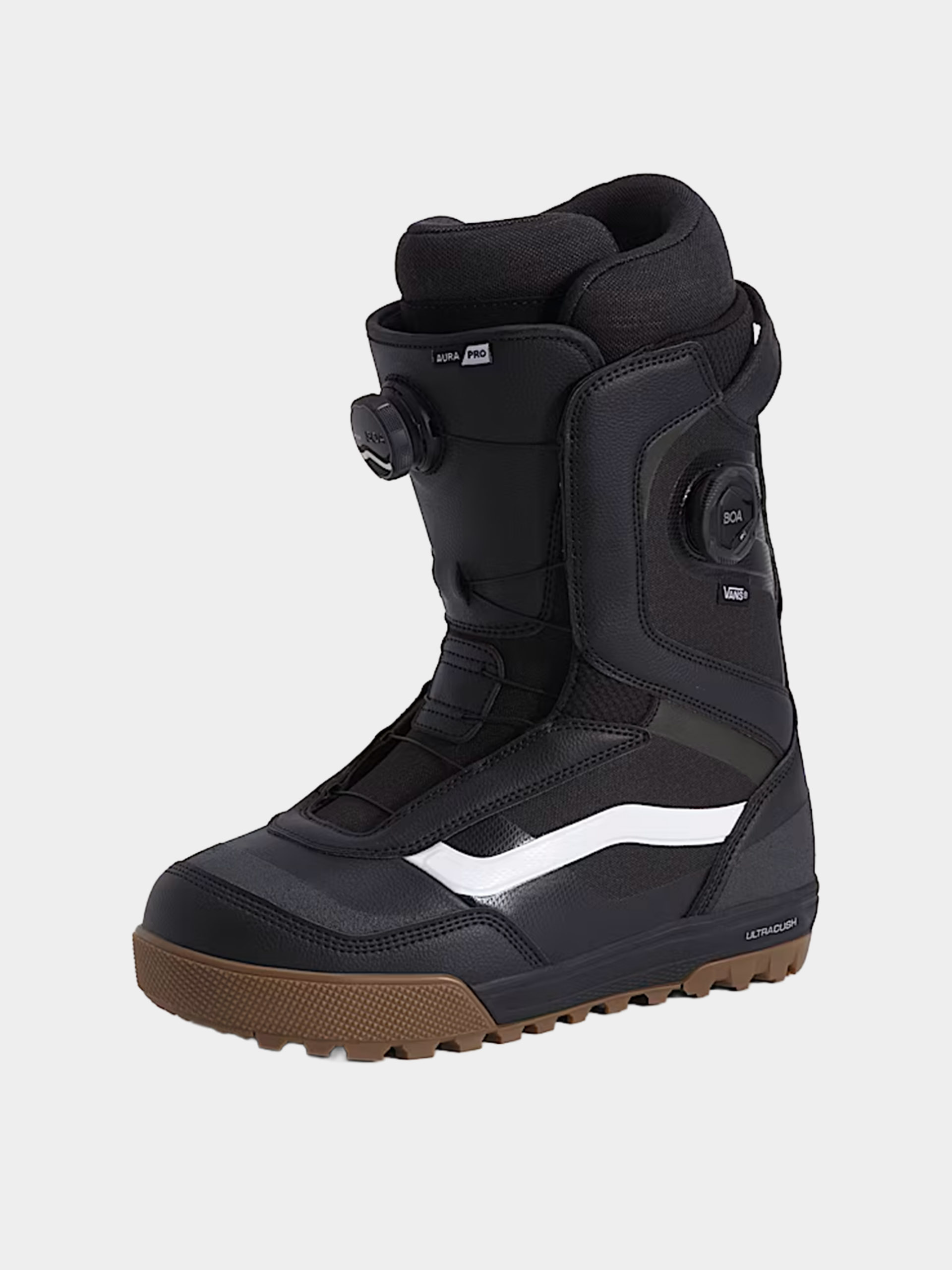 u00cencu0103lu021bu0103minte pentru snowboard Vans Aura Pro 2.0 (black/white/gum)