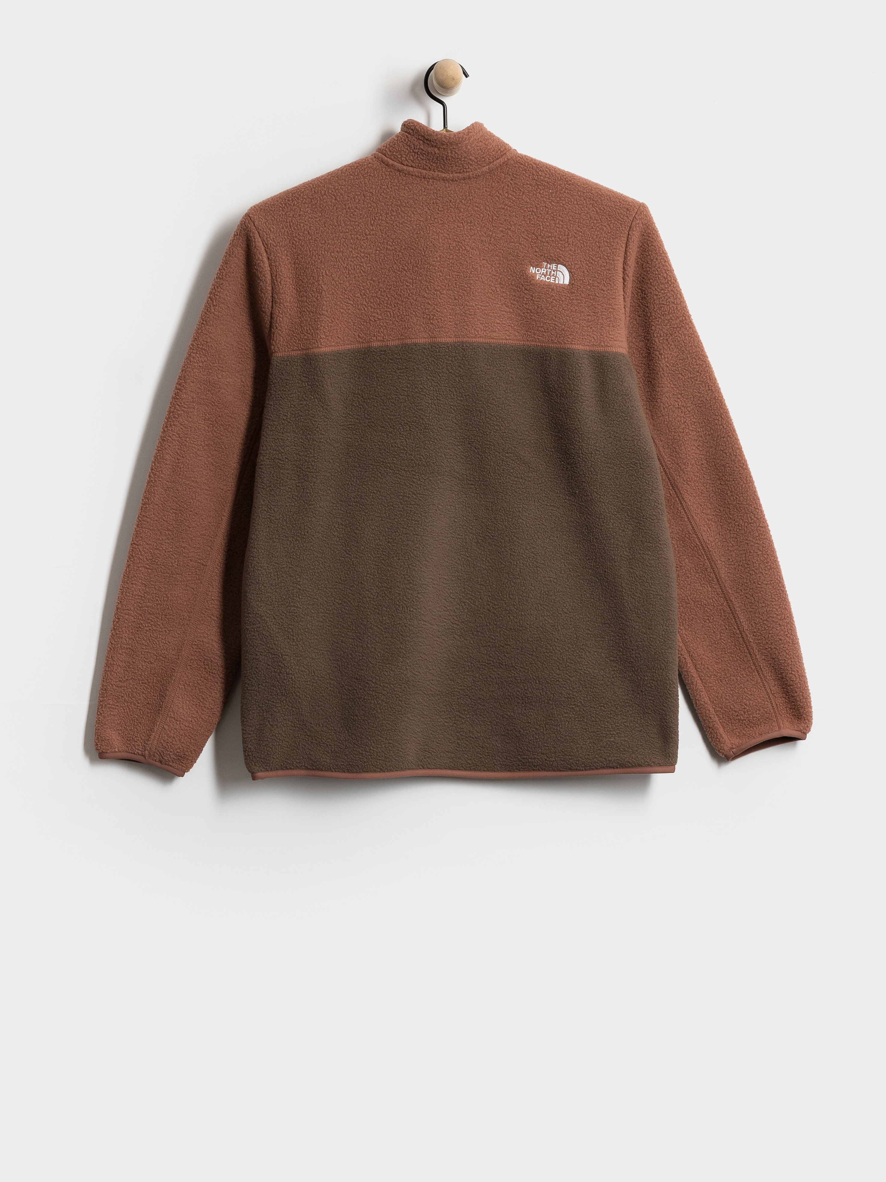 Pentru bărbați Hanorac din fleece The North Face Yumiori 1/4 Zip (smokey brown/copper sil)