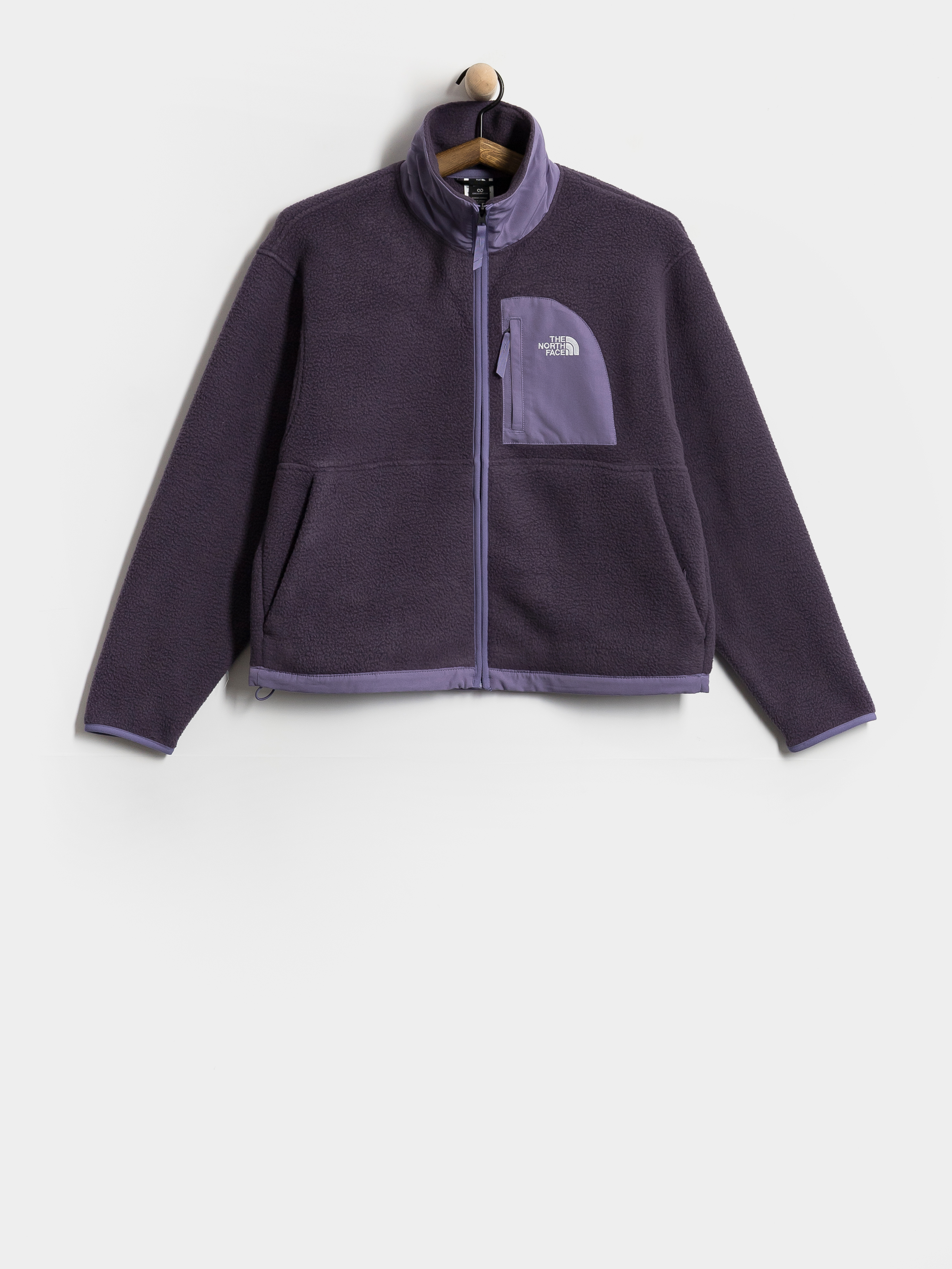 Hanorac din fleece The North Face Yumiori Off Peak Wmn (endless dusk/grounded p)