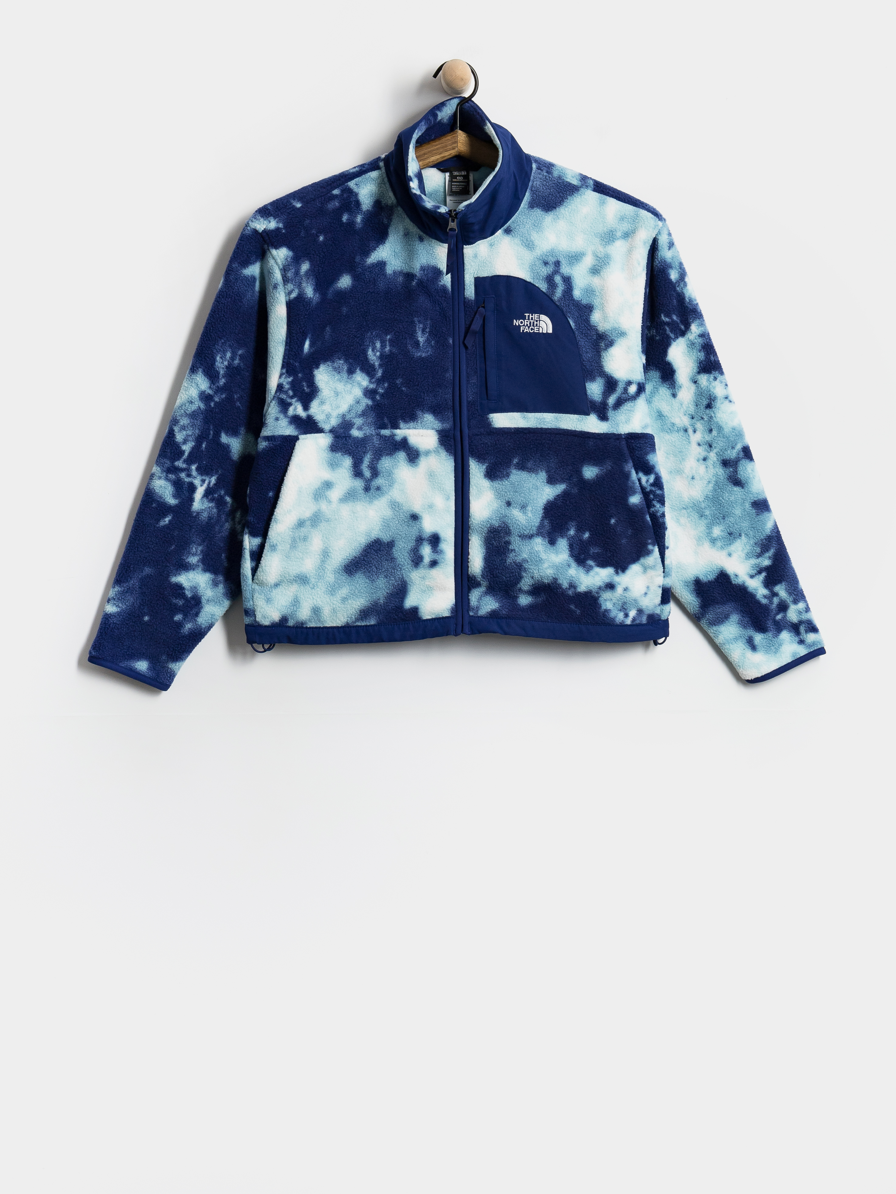 Hanorac din fleece The North Face Yumiori Off Peak Wmn (bold blue granitic rock)