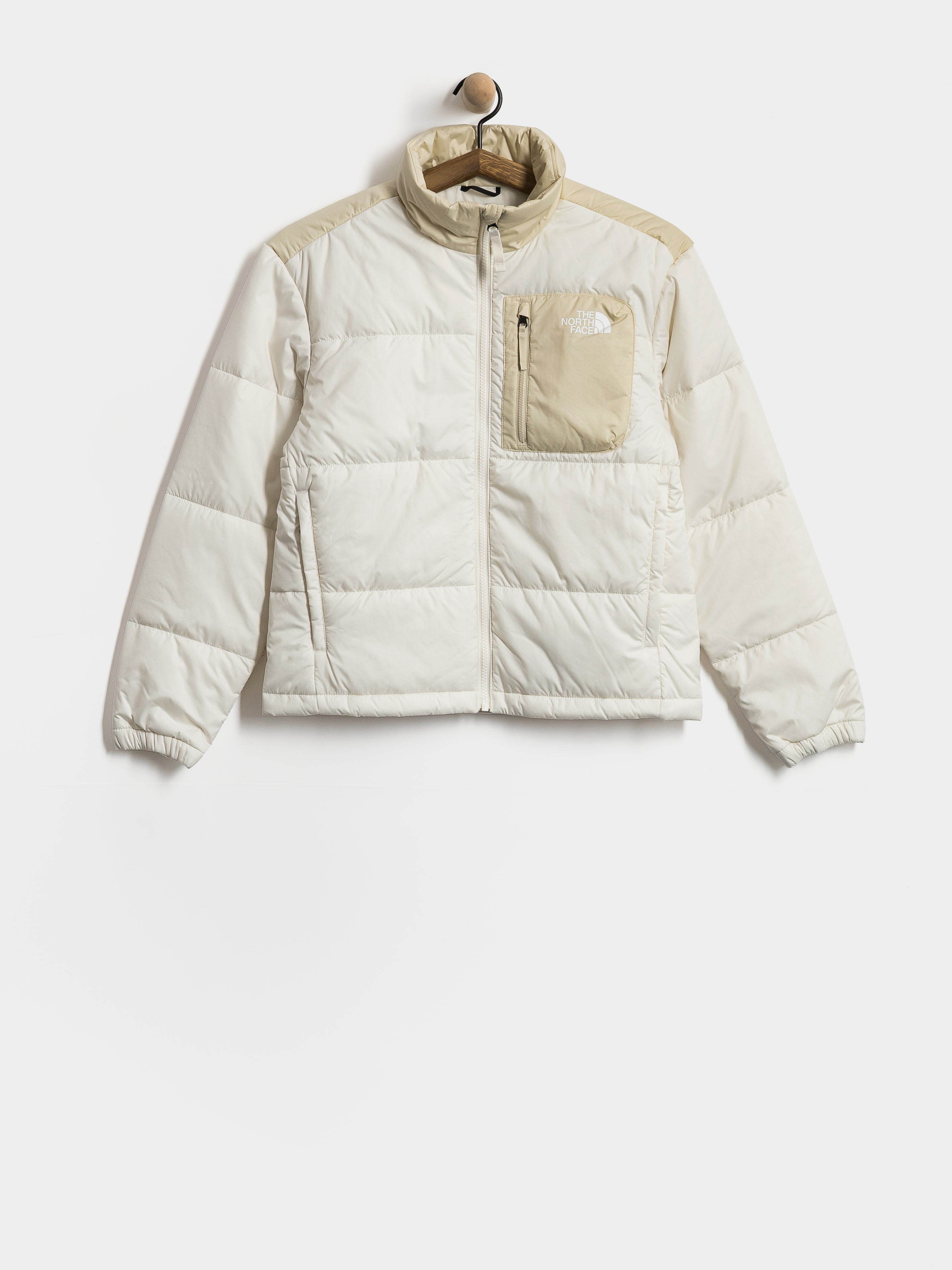 Geacă The North Face Nuketo Synth Ins Wmn (white dune/desert stone)