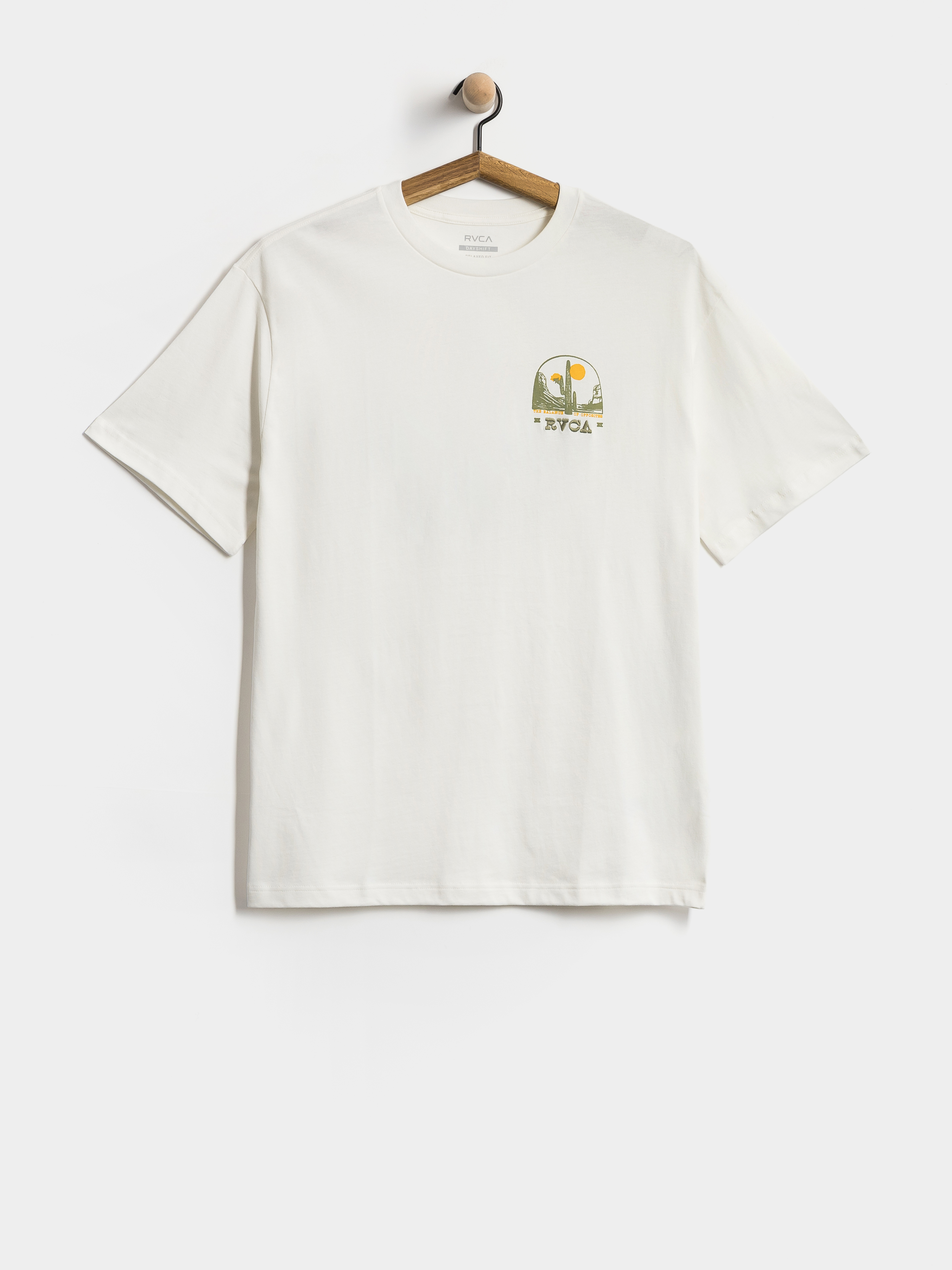 Tricou RVCA Saguaro Canyon (antique white)