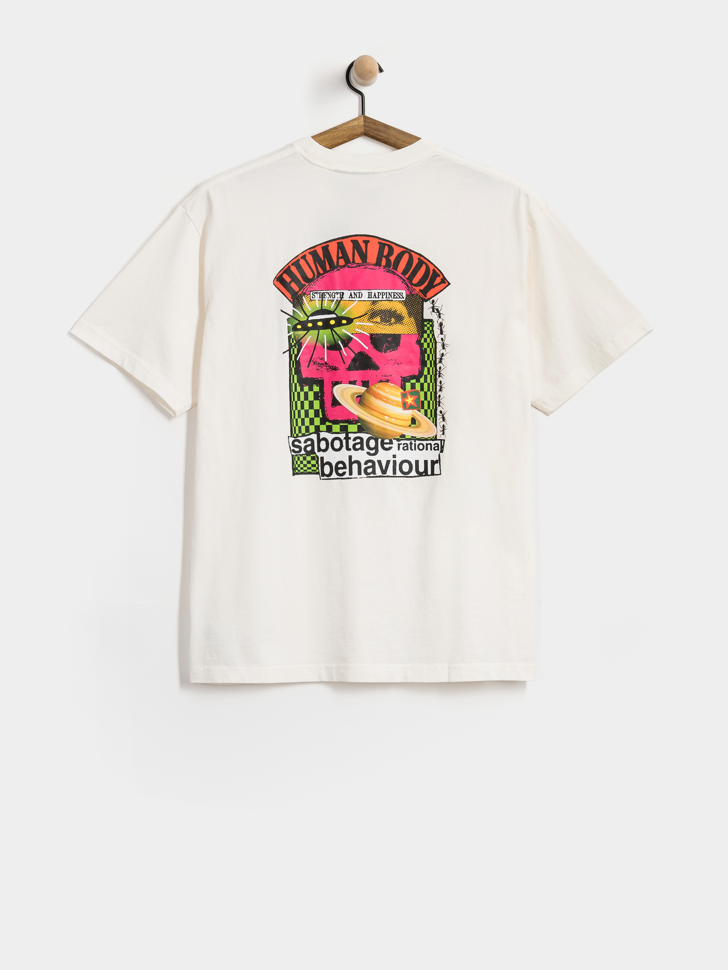 Tricou Vans Checkerboard Behaviour (egret)