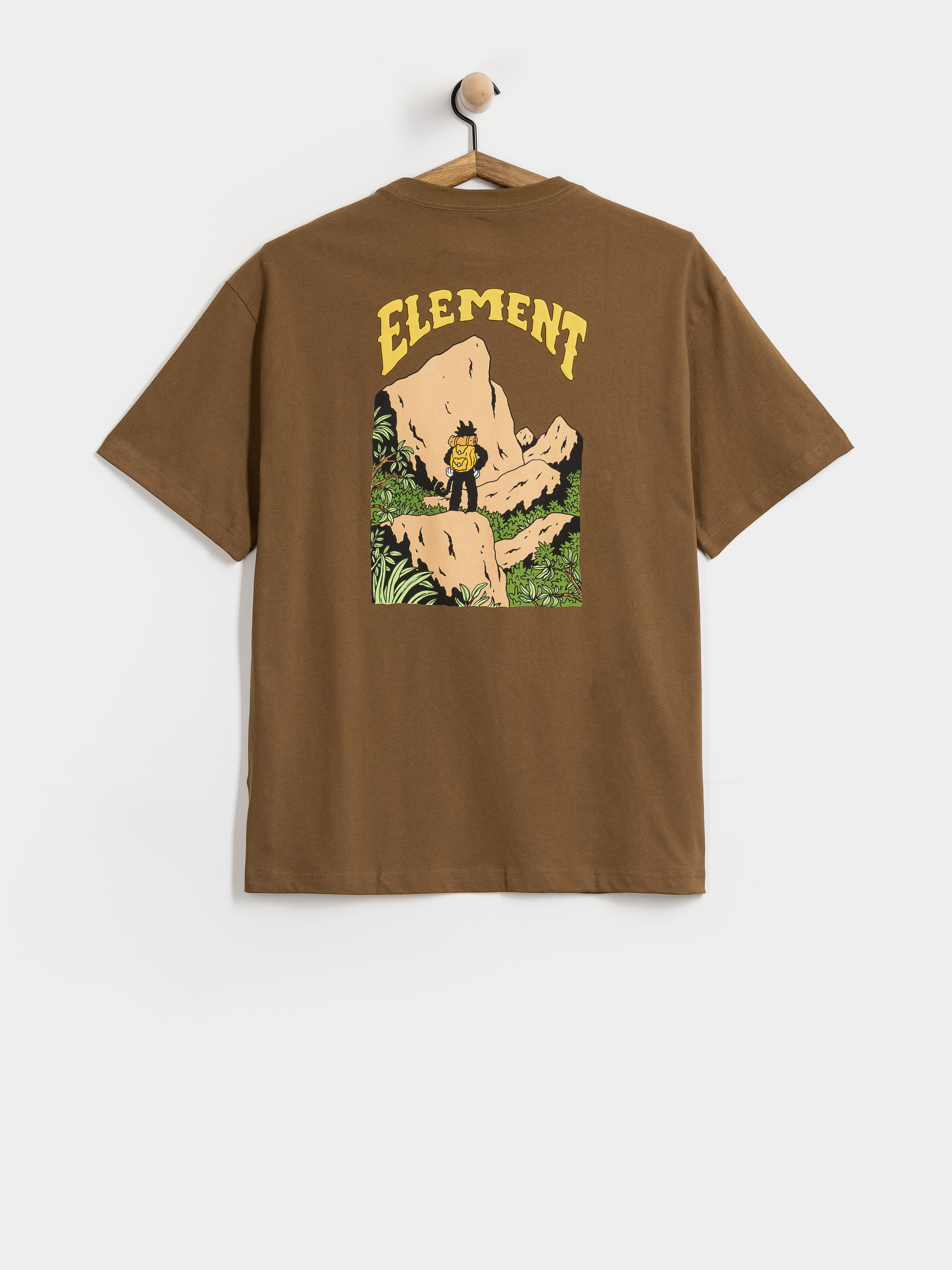 Tricou Element Summit (sepia)