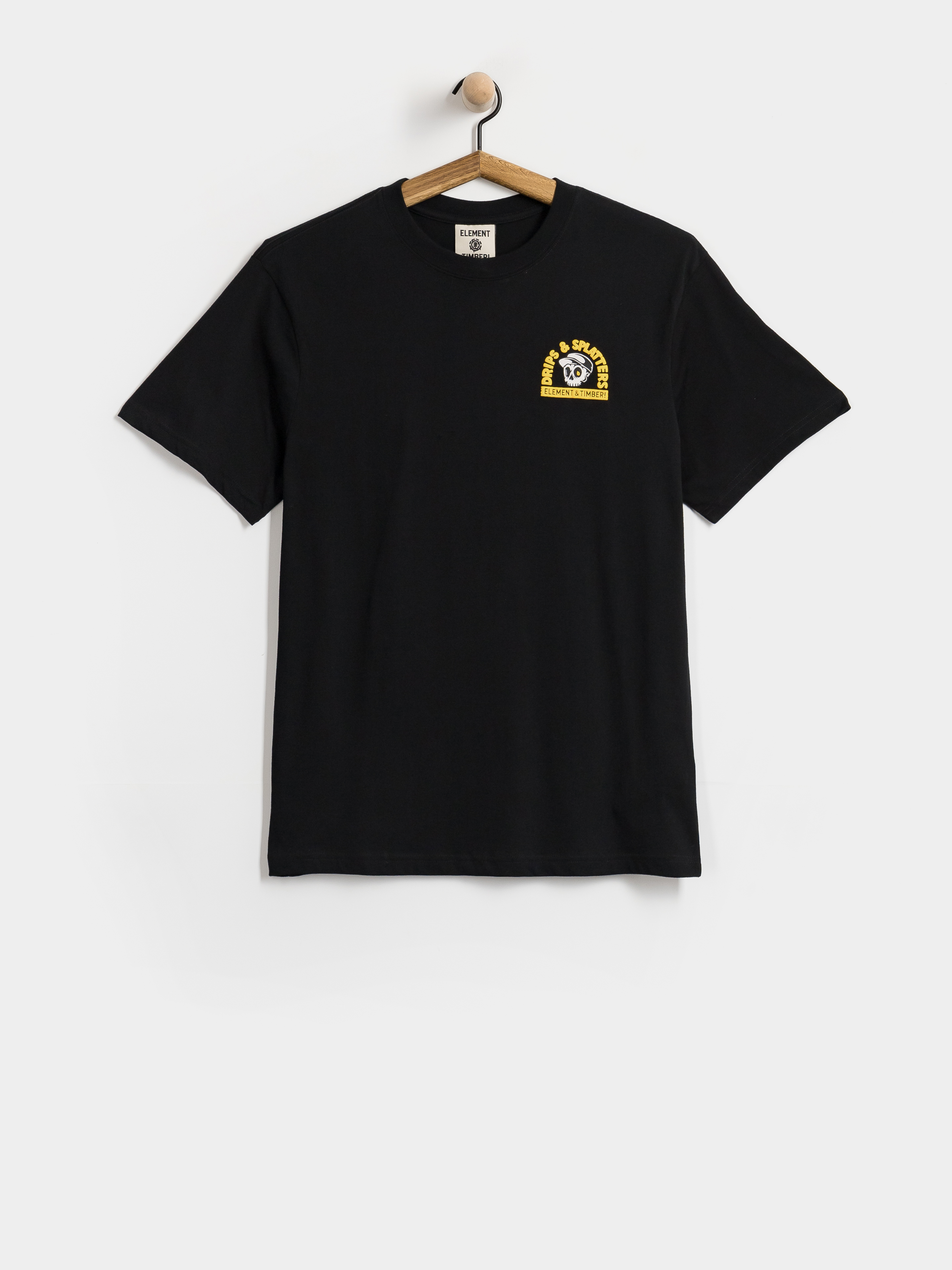 Tricou Element Timber Drips (flint black)
