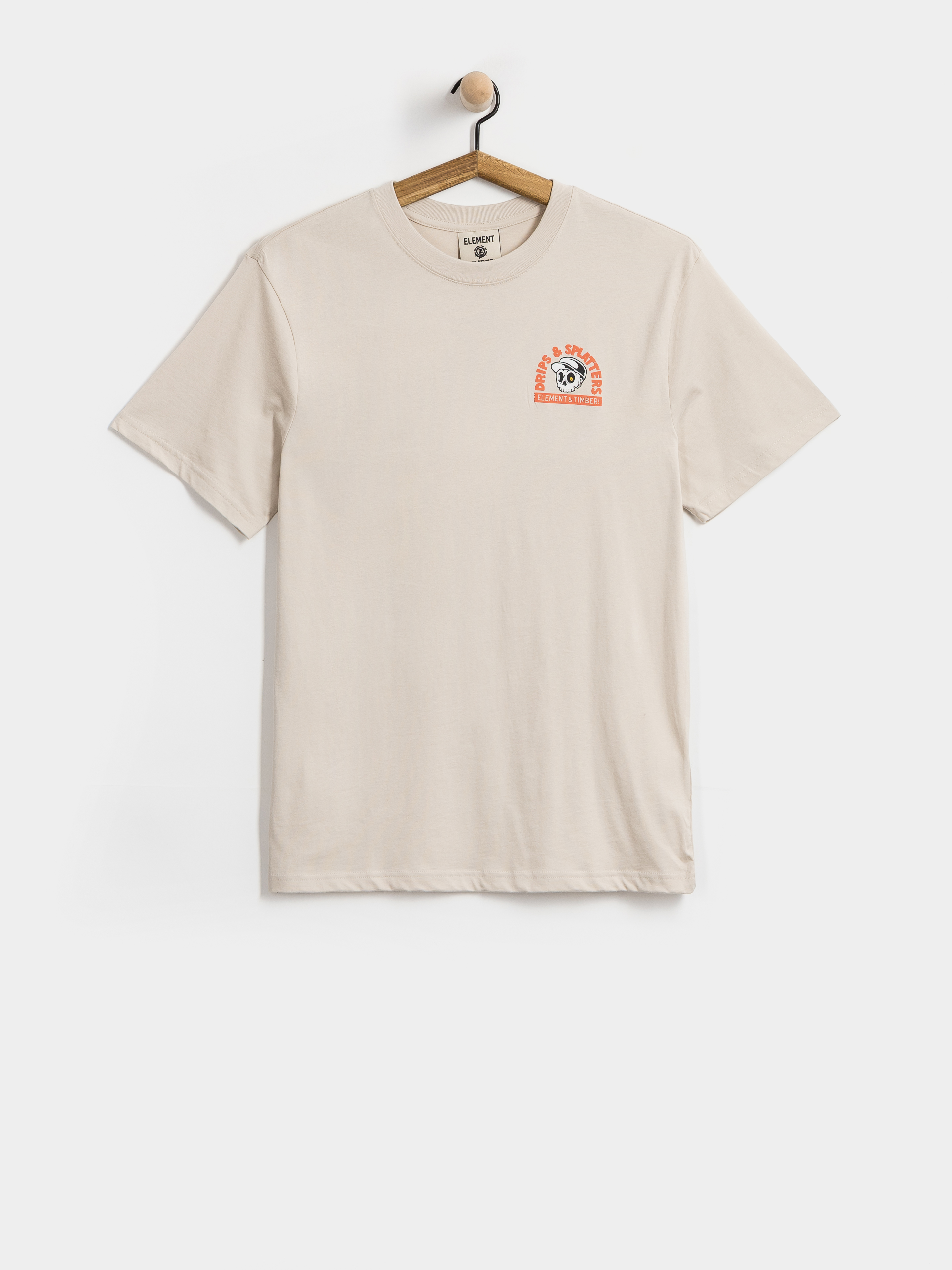 Tricou Element Timber Drips (oat milk)