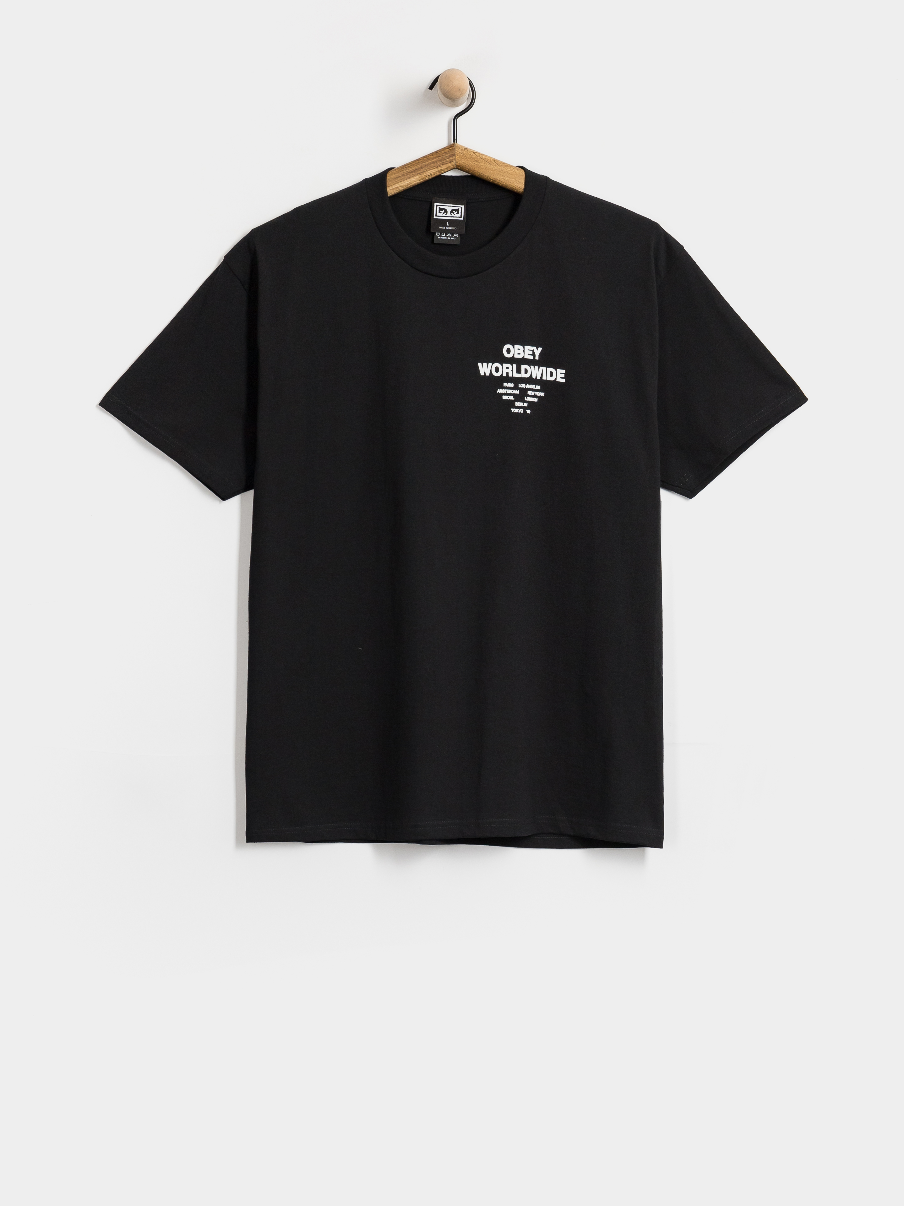 Tricou OBEY Angels Above (black)