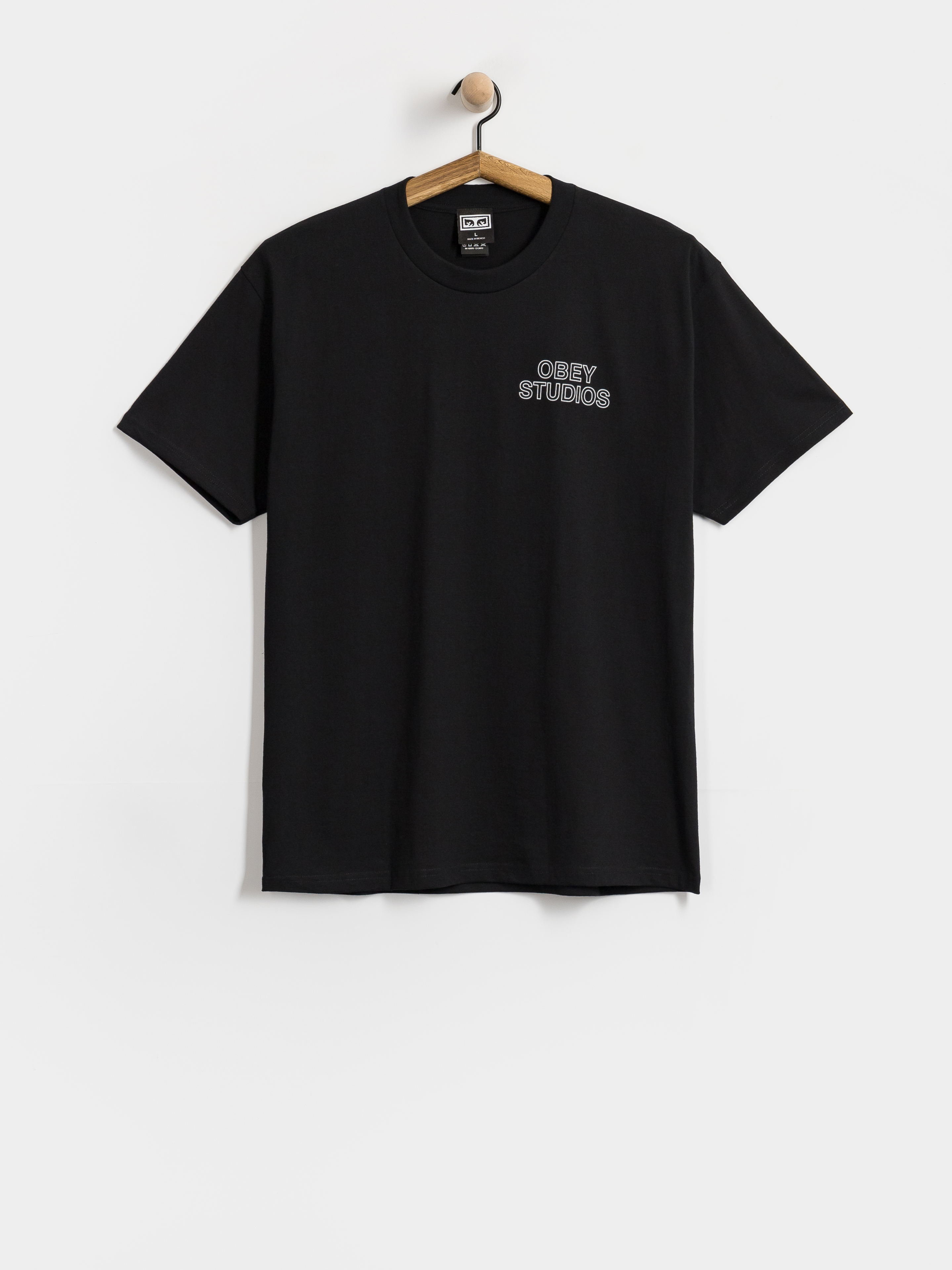 Tricou OBEY Spectrum (black)
