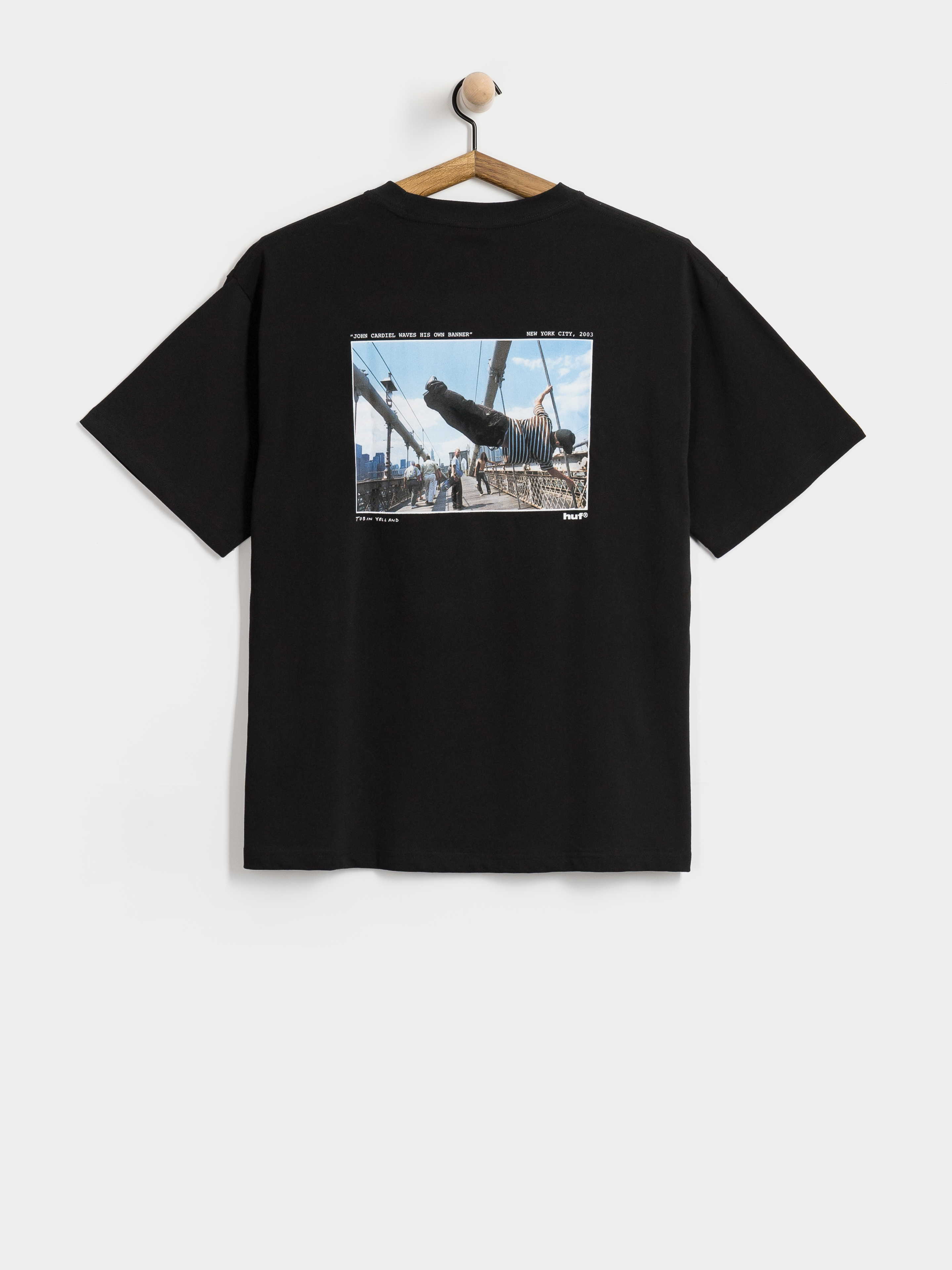 Tricou HUF Taking The Leap (black)