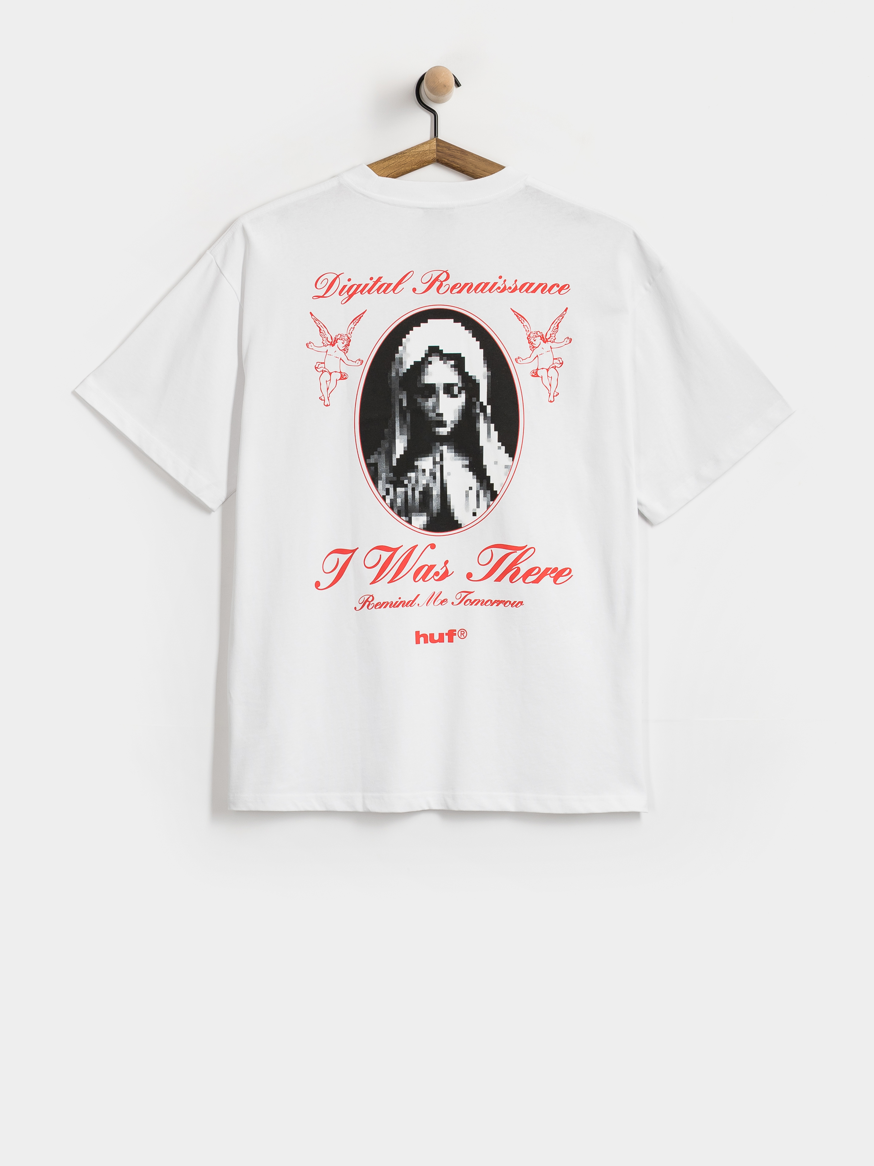 Tricou HUF Digital Renaissance (white)