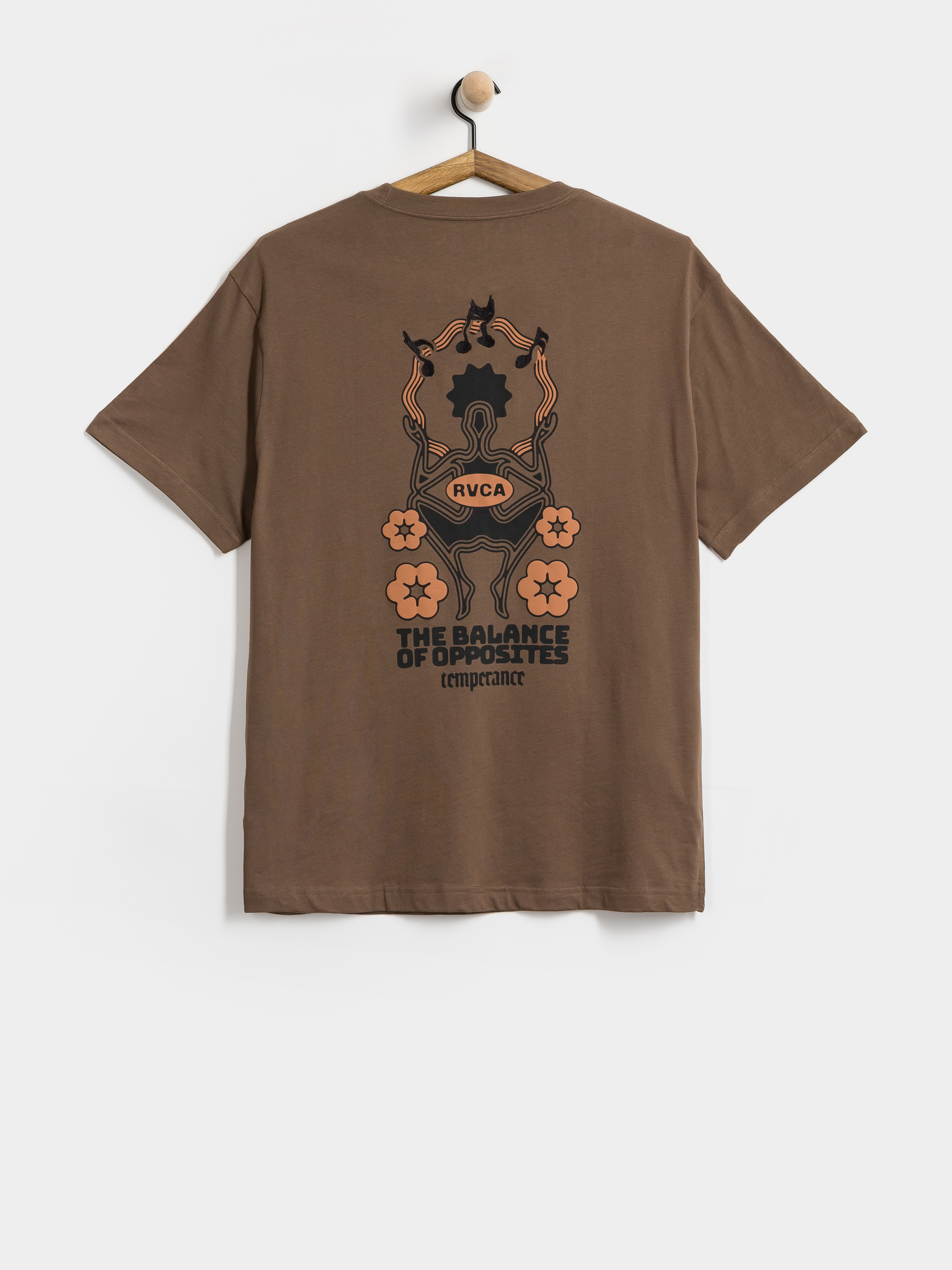 Tricou RVCA The Temperance (wood)