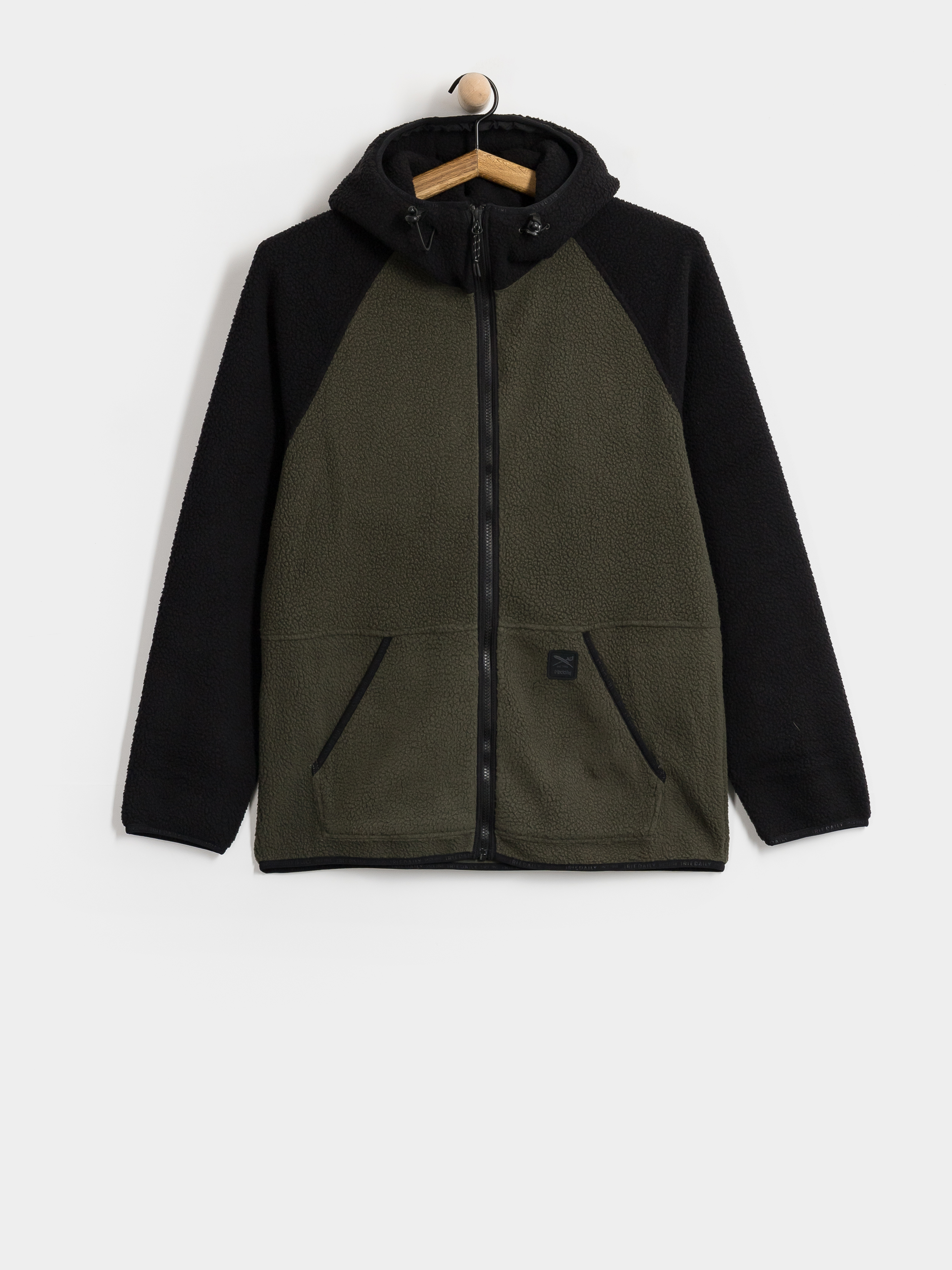 Pentru bărbați Hanorac din fleece Iriedaily Quentin Fleece (black olive)