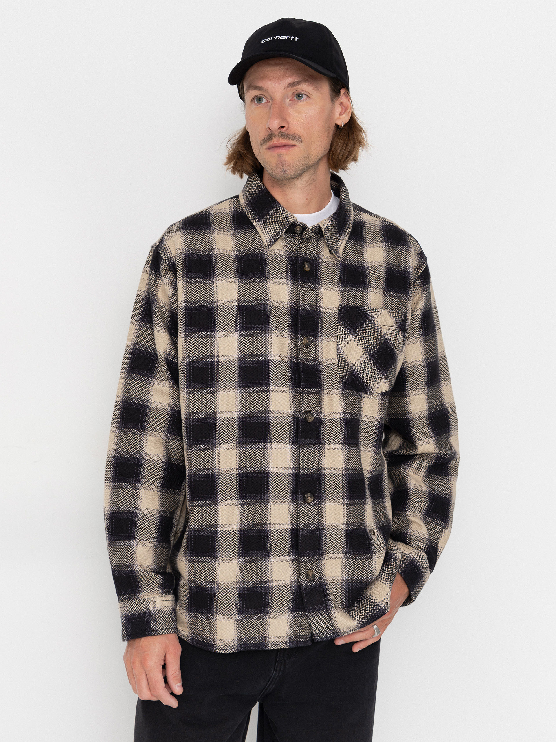 Cămașă Carhartt WIP Dayne (dayne check shady purple)