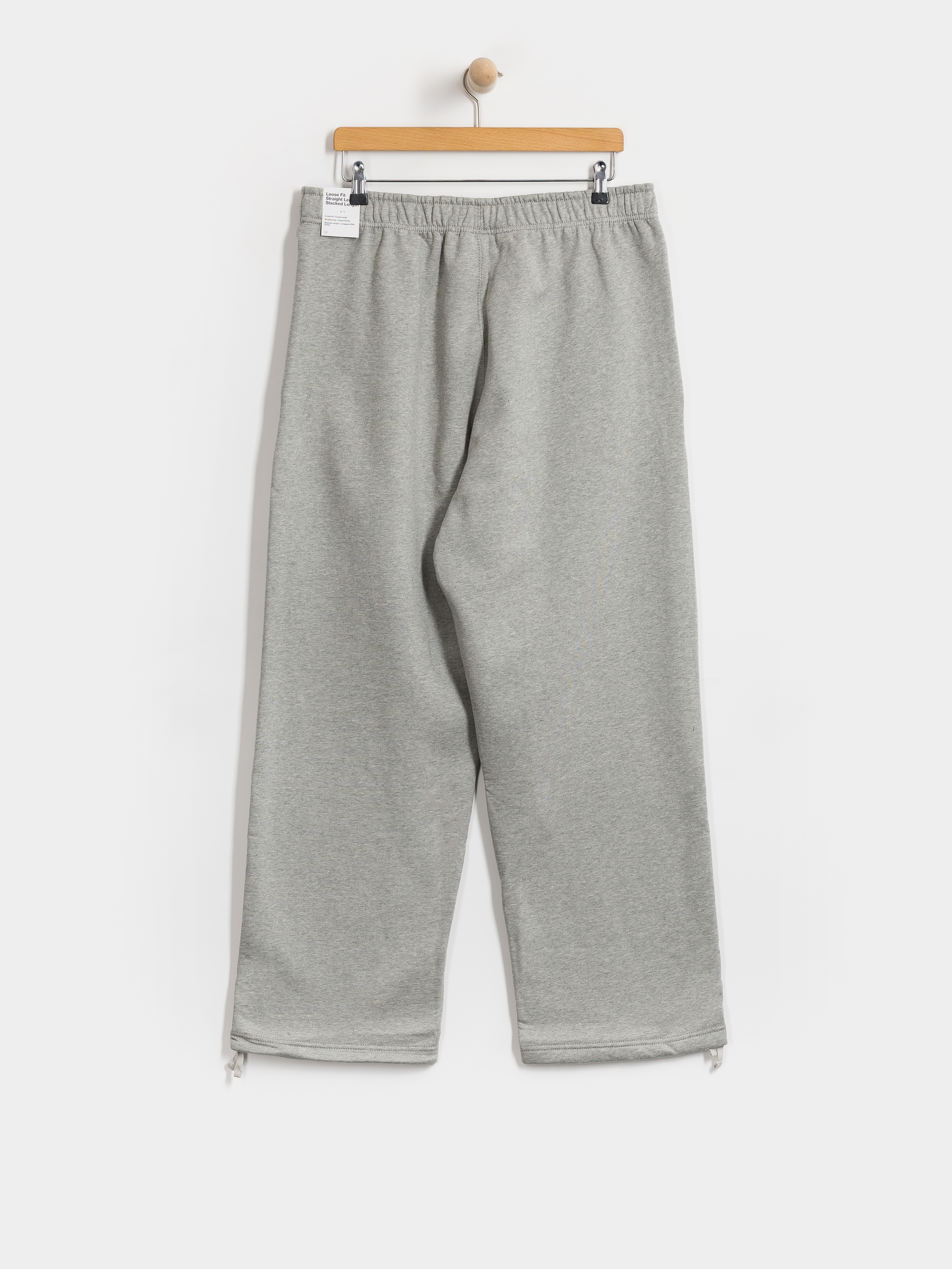Pantaloni Nike SB Solo Swoosh Loose (dk grey heather/lt smoke grey/white)