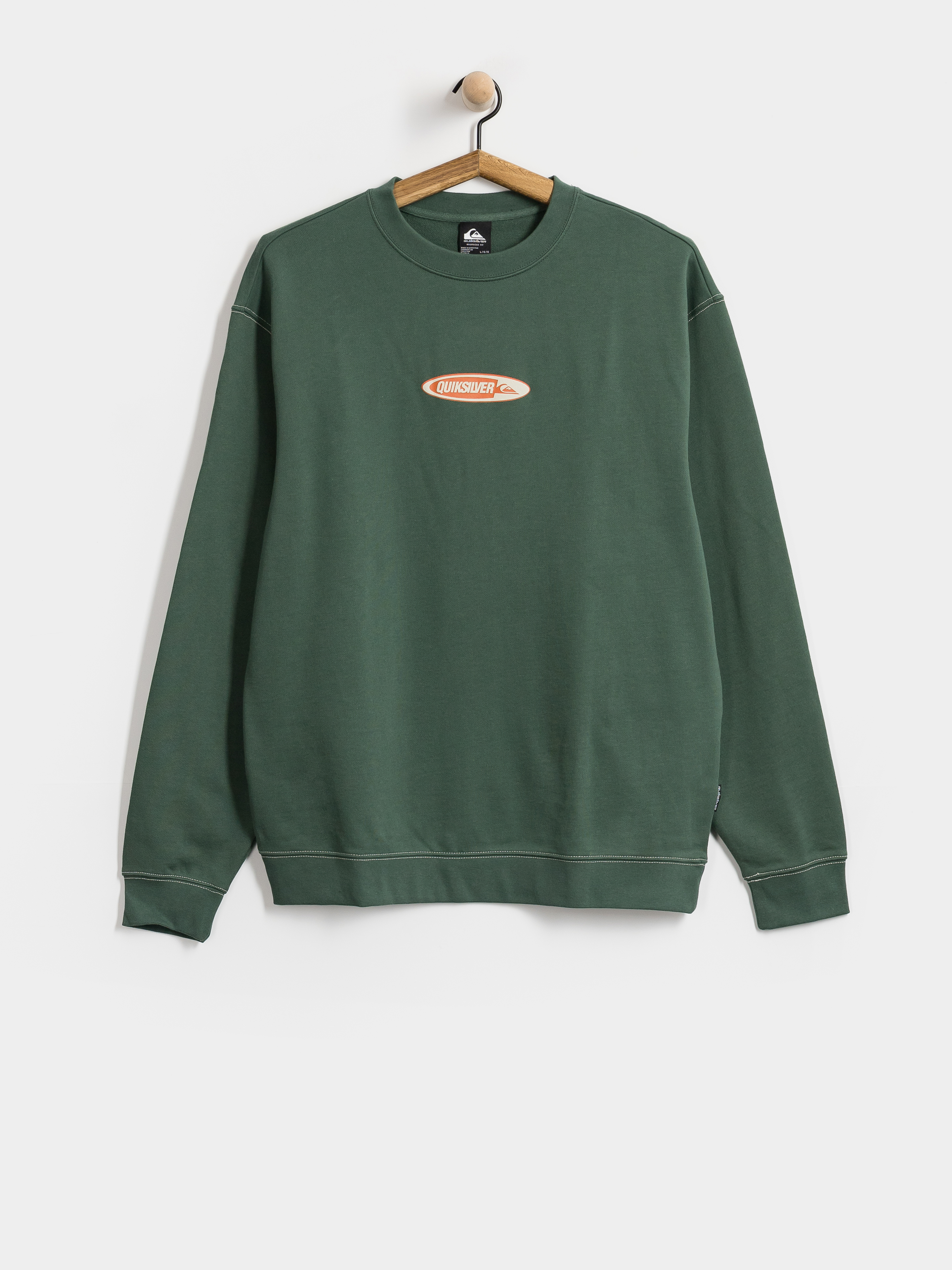 Hanorac Quiksilver Disk Crew (forest)