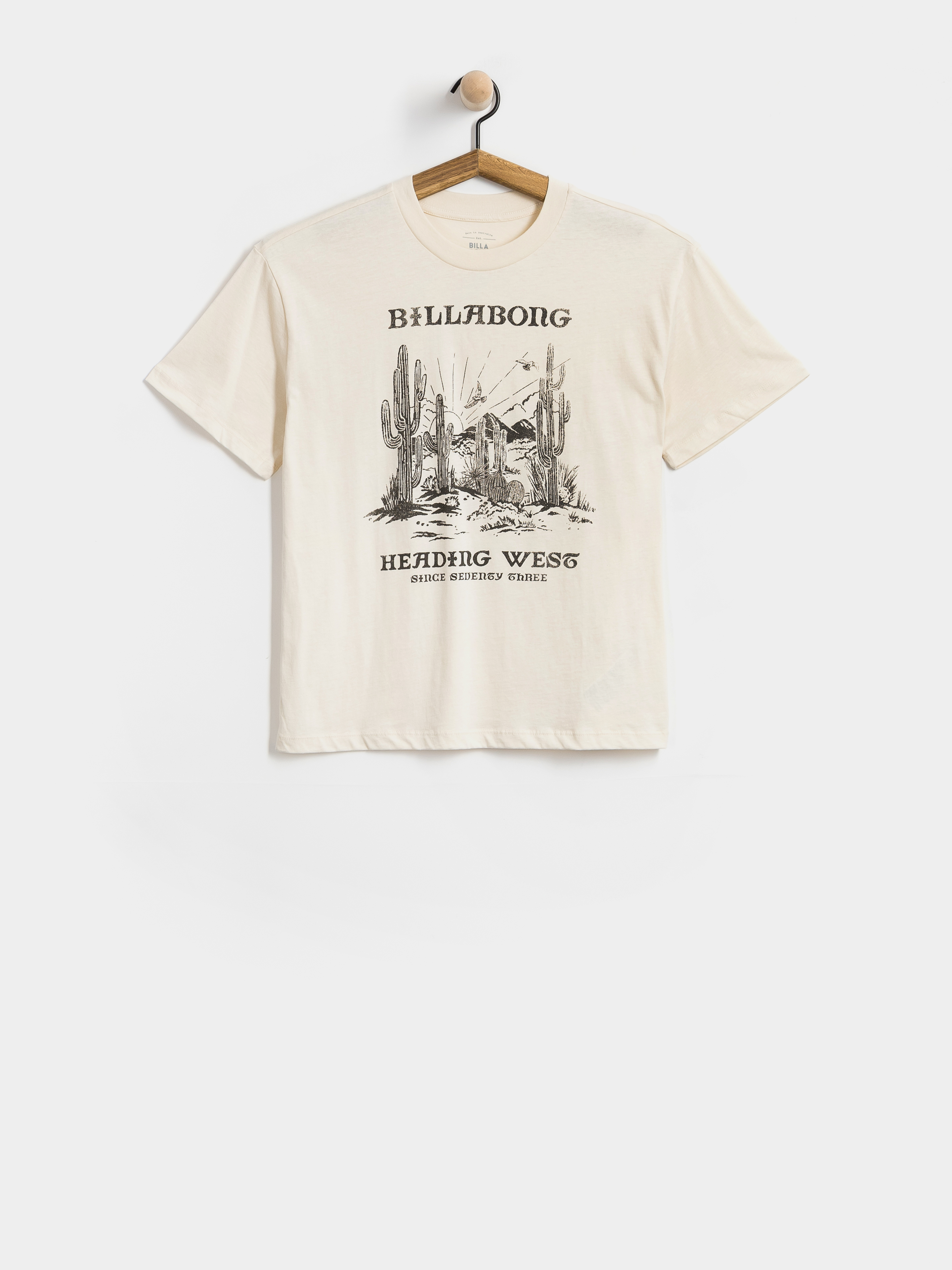 Tricou Billabong Heading West Wmn (white cap)