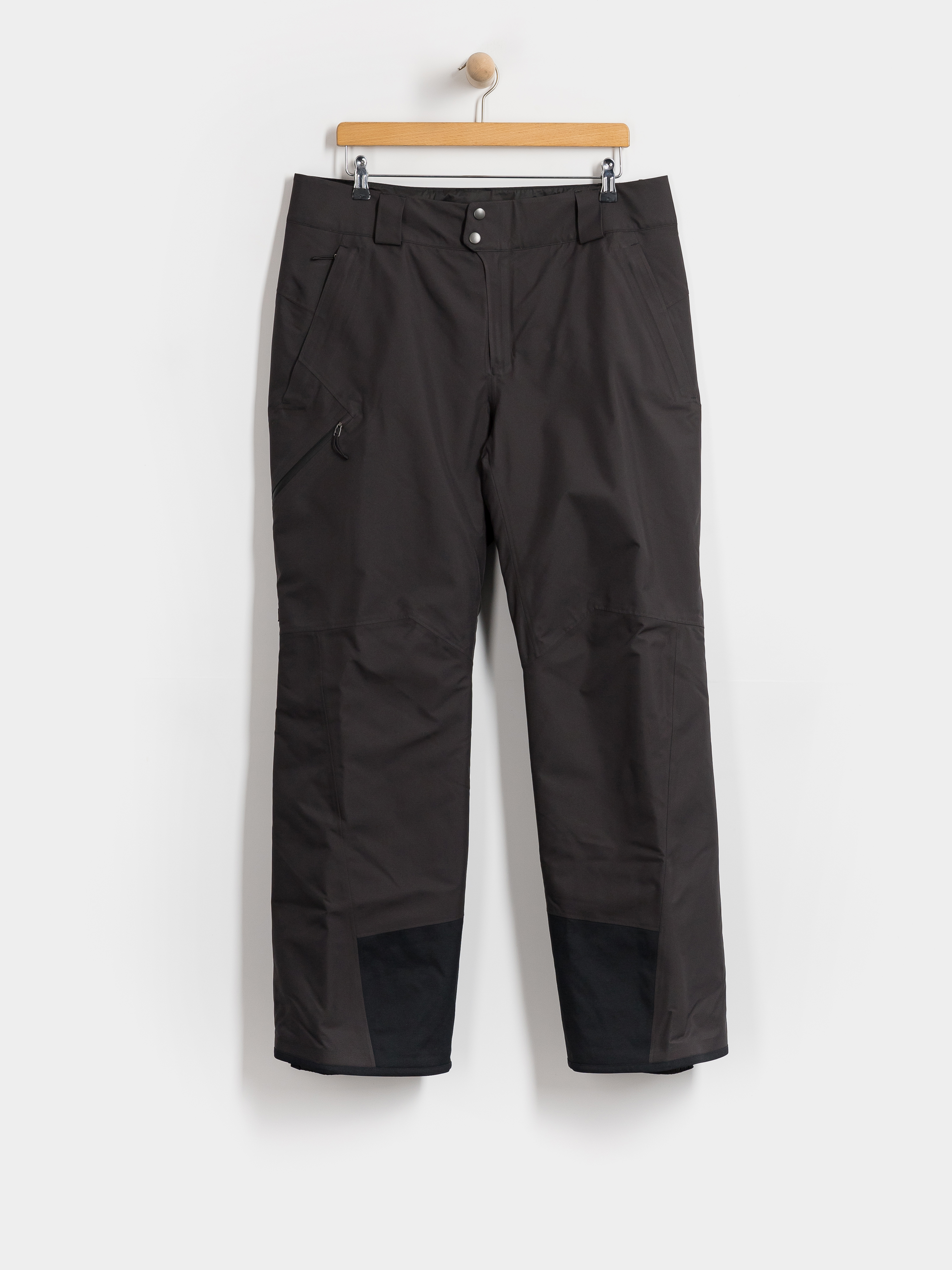 Pentru bărbați Pantaloni pentru snowboard Patagonia Insulated Powder Town Reg (black)