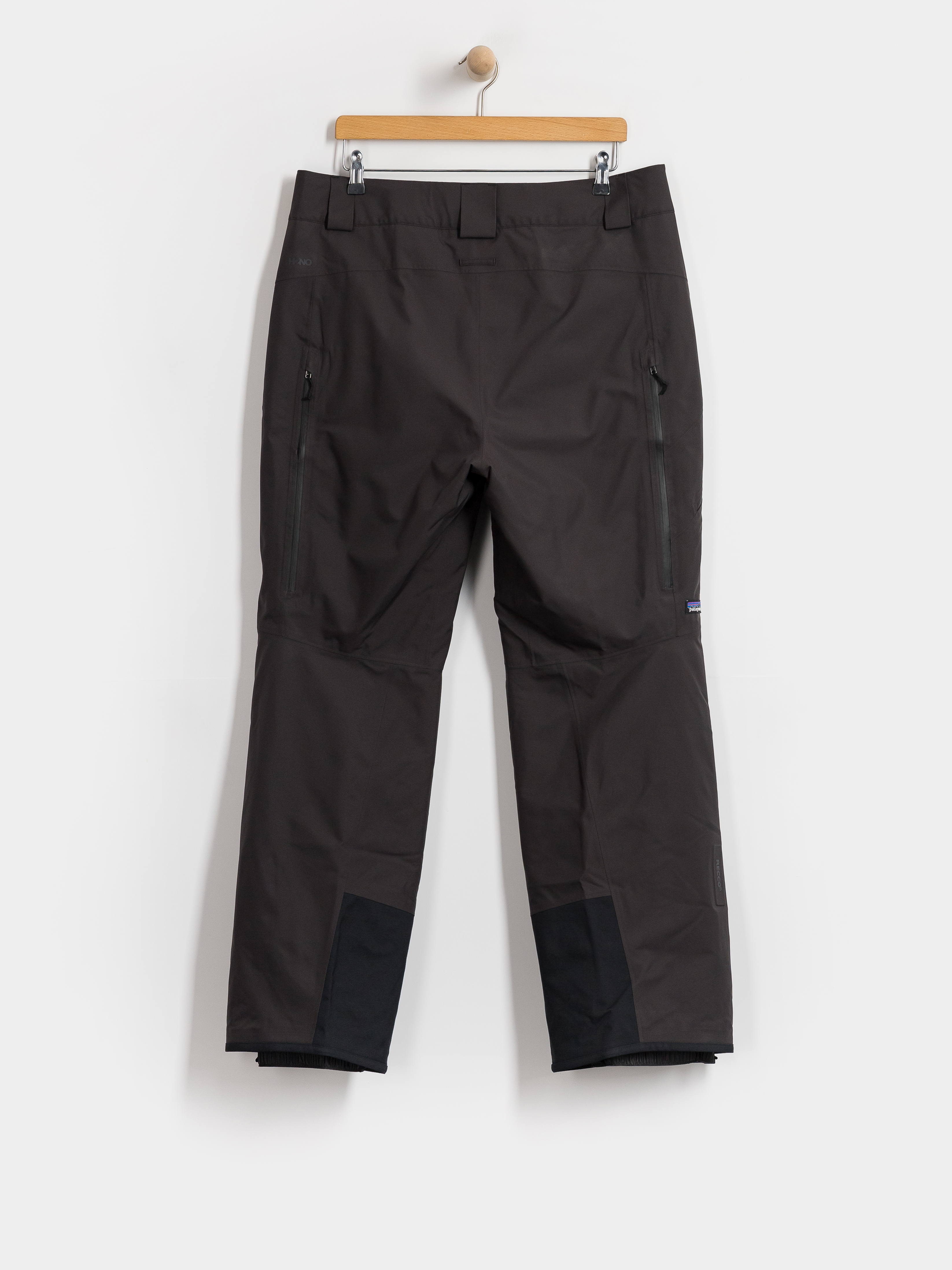 Pentru bărbați Pantaloni pentru snowboard Patagonia Insulated Powder Town Reg (black)