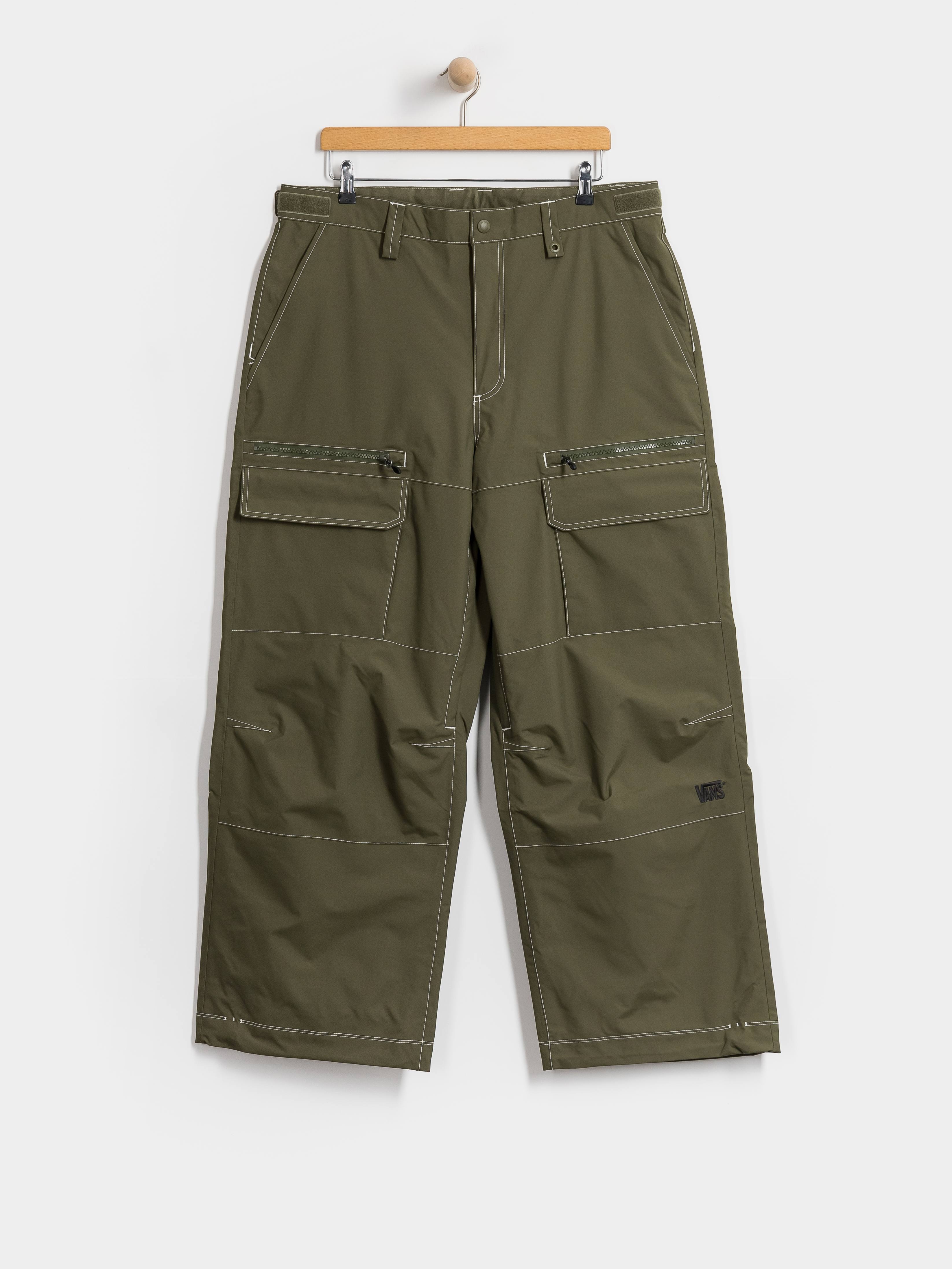 Pentru bărbați Pantaloni pentru snowboard Vans Eg Cargo Snow (mossy olive)