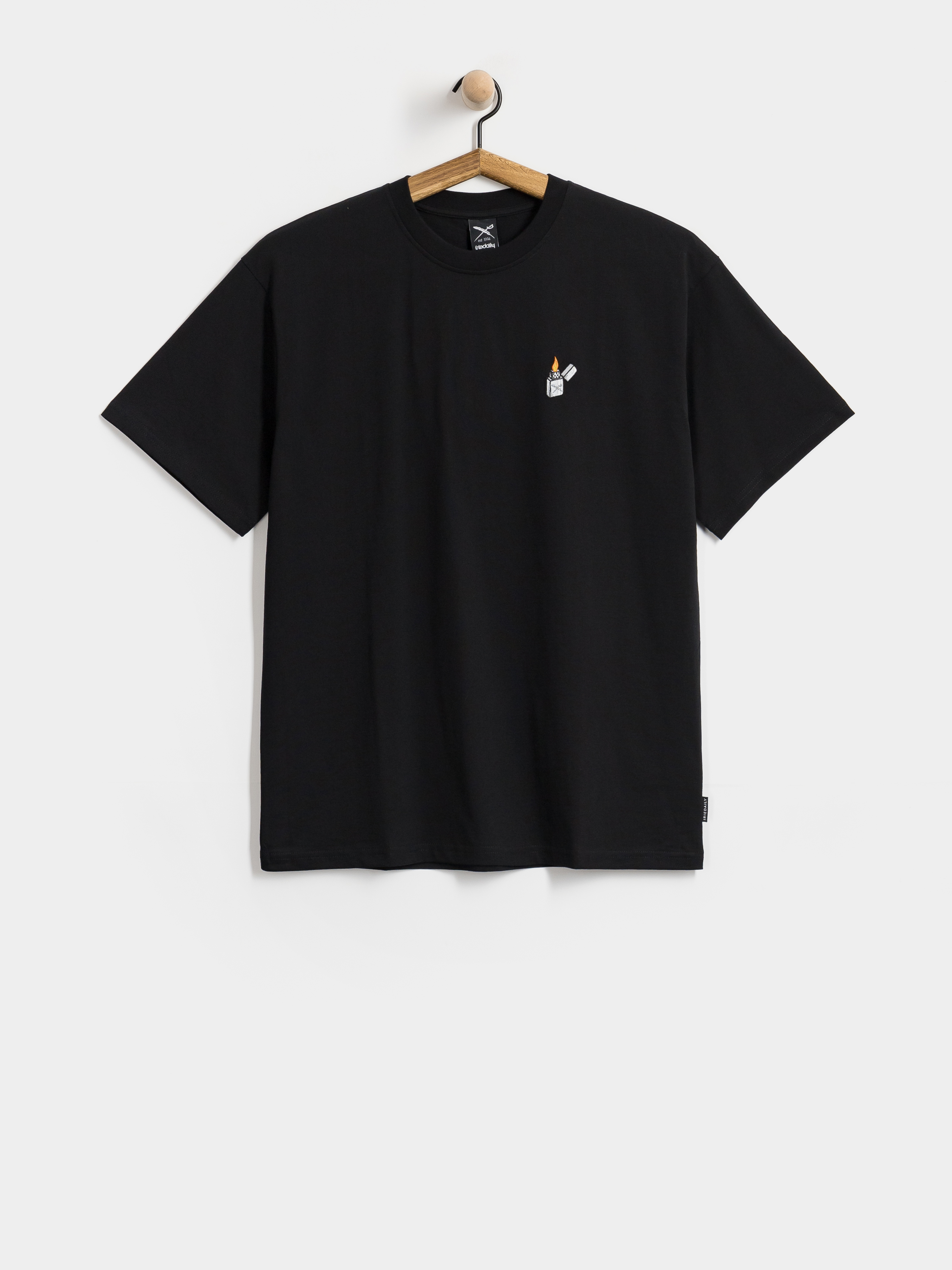 Tricou Iriedaily Zippo Flag (black)